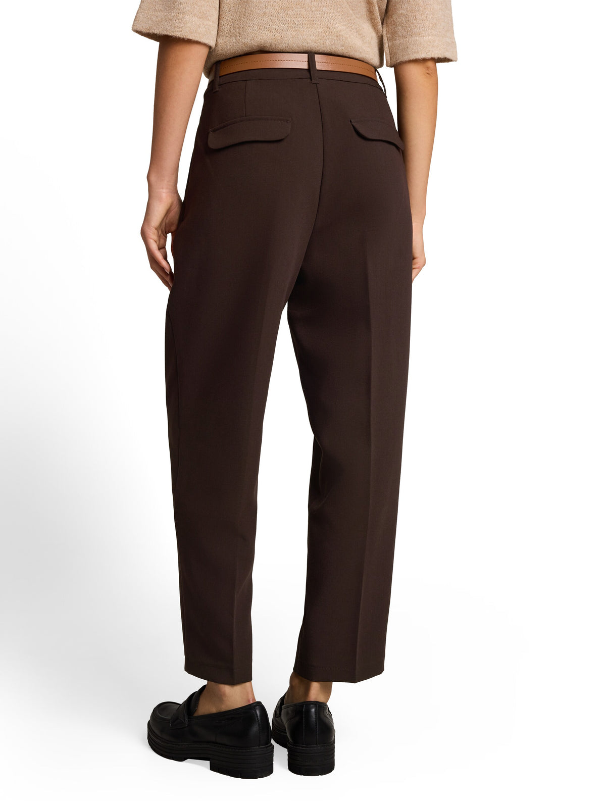 Tom Tailor Brown with Slanted Side Pockets