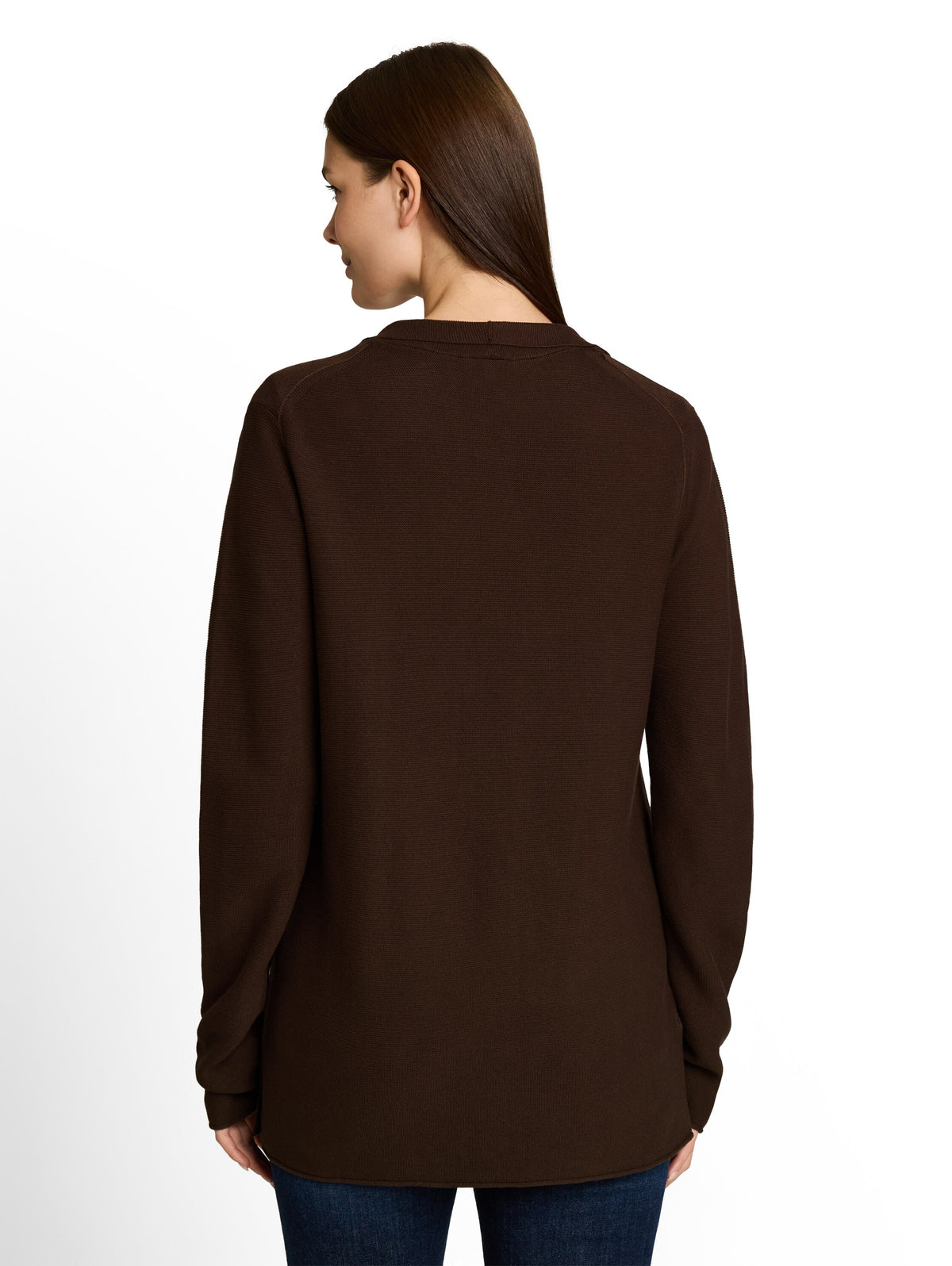 Tom Tailor Brown Cotton Cardigan