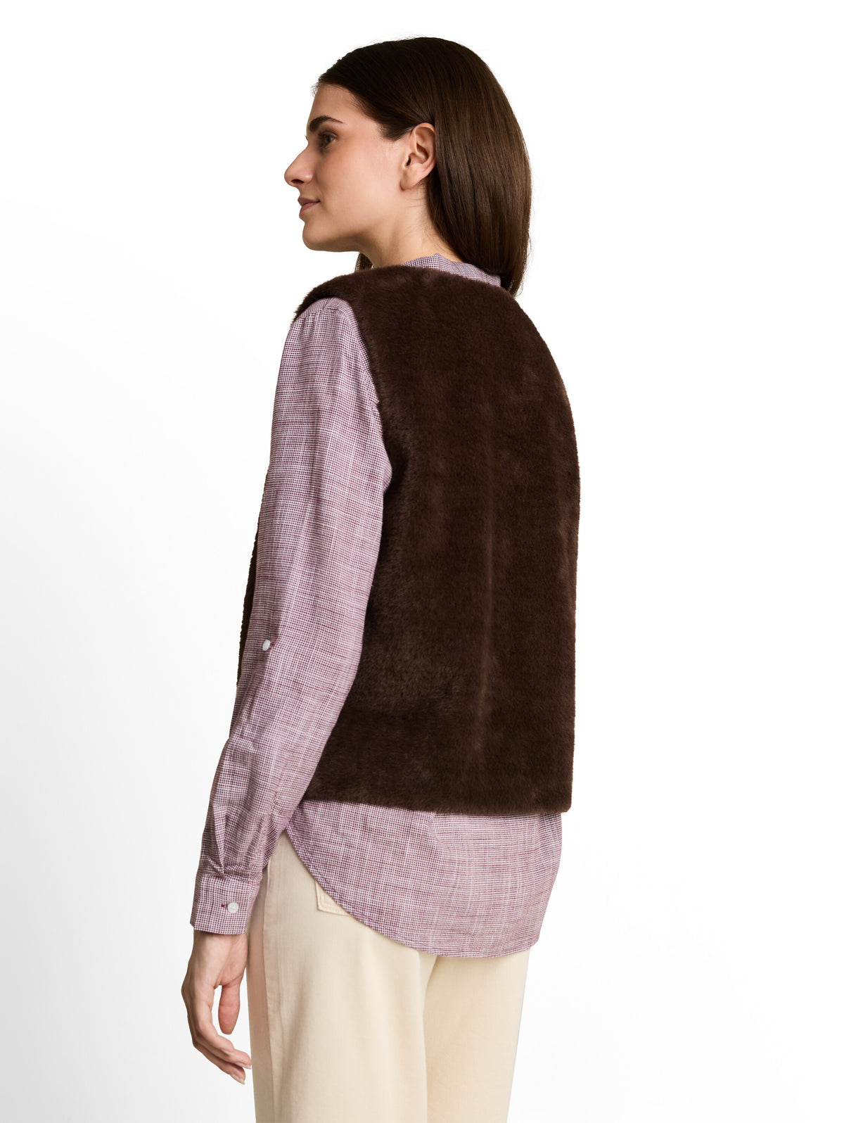Tom Tailor Brown Gilet with Pockets