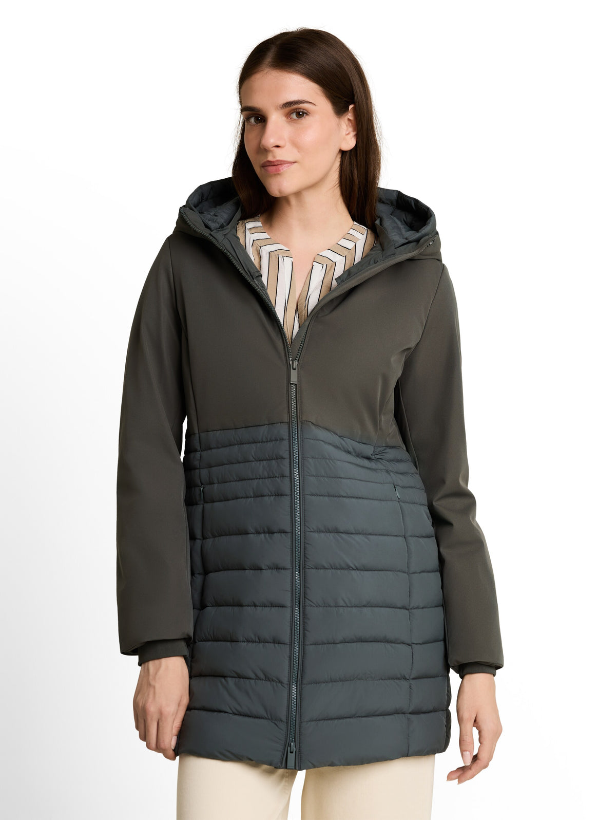 Tom Tailor Darkest Olive Long Sleeve Jacket