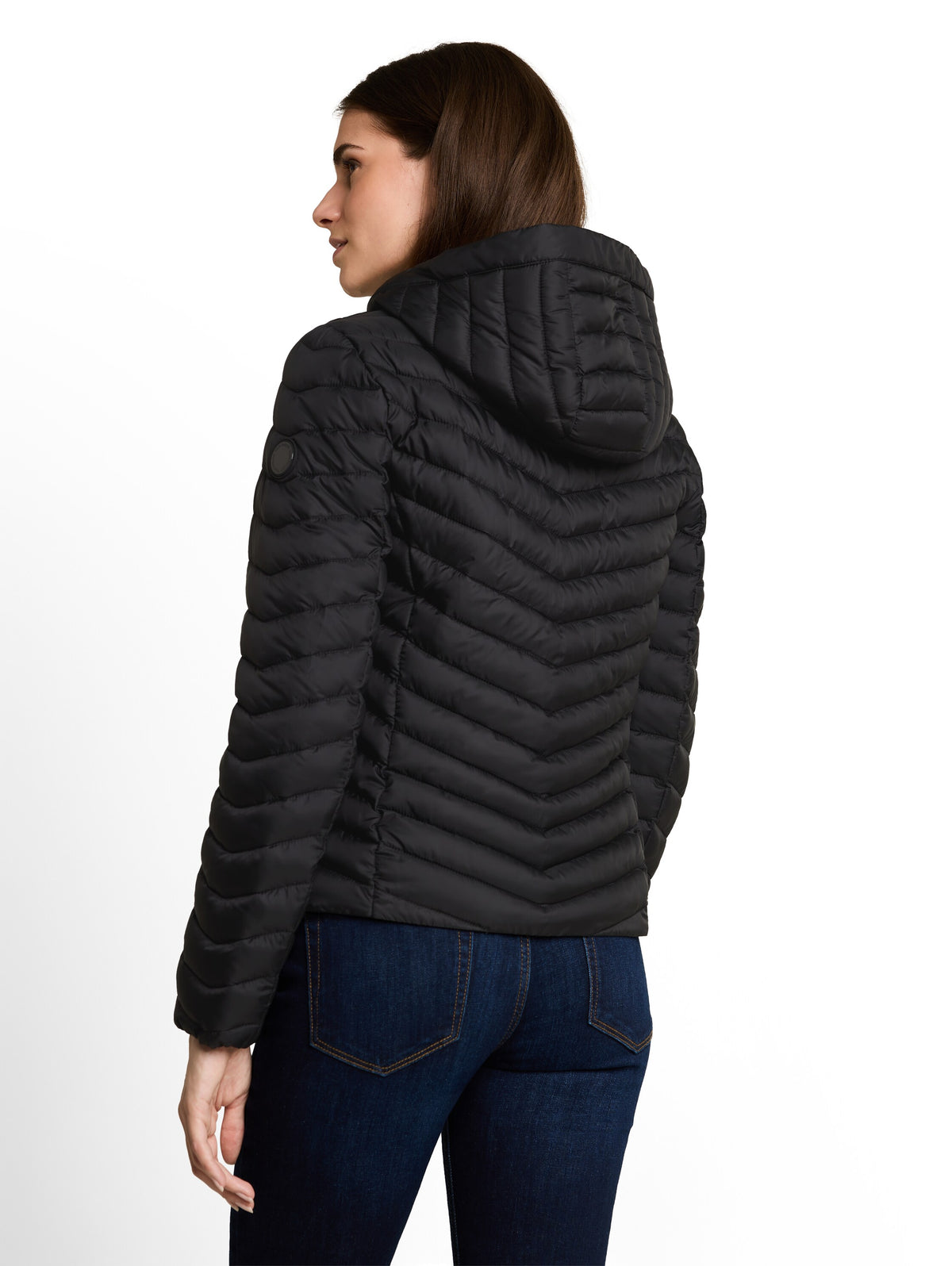 Tom Tailor Black Jacket Optimal Fit and High Wearing Comfort