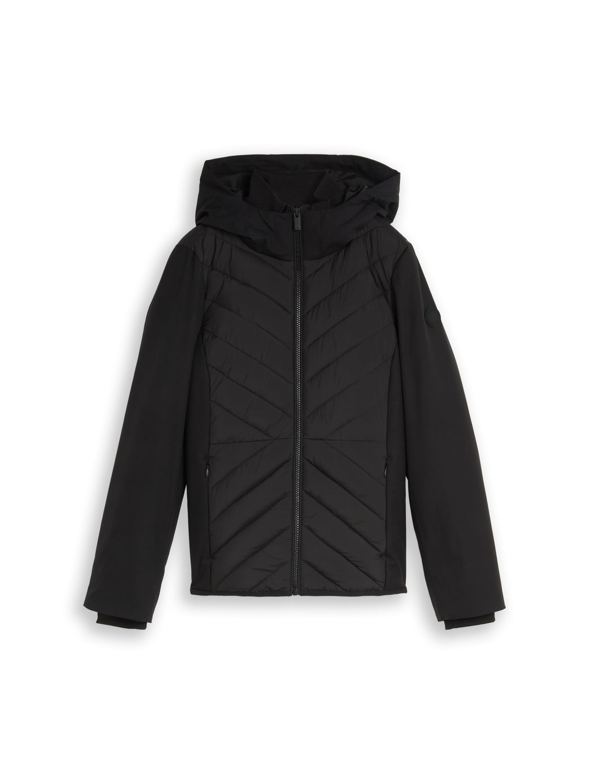 Tom Tailor Black Long Sleeve With Side Pockets