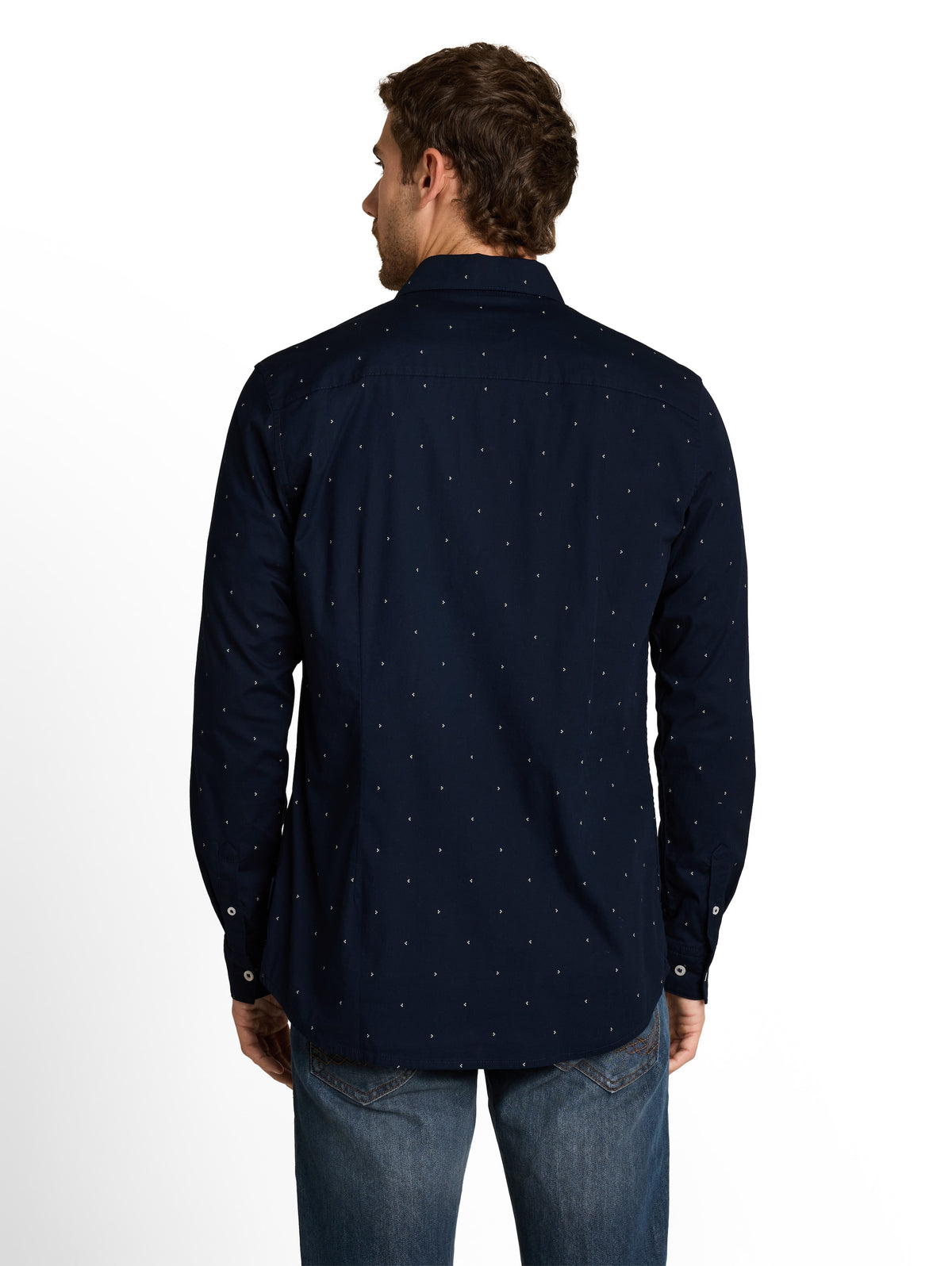 Tom Tailor Blue Fitted shirt with stretch