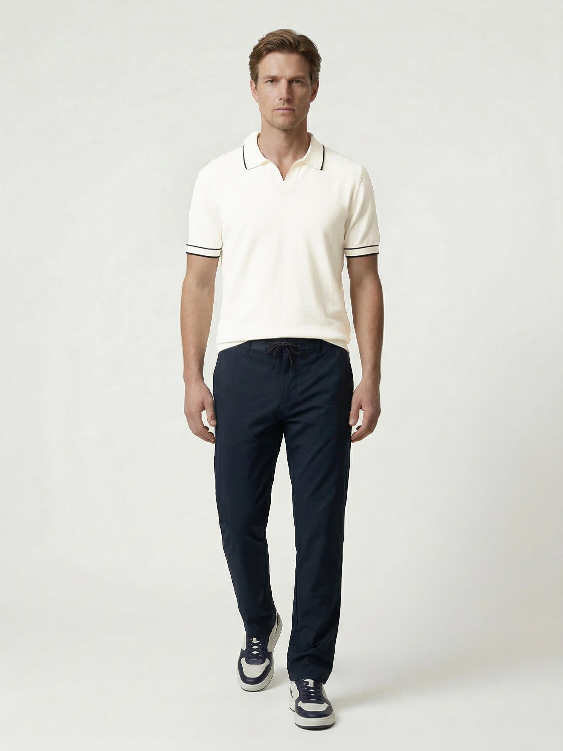 Xint White Polo