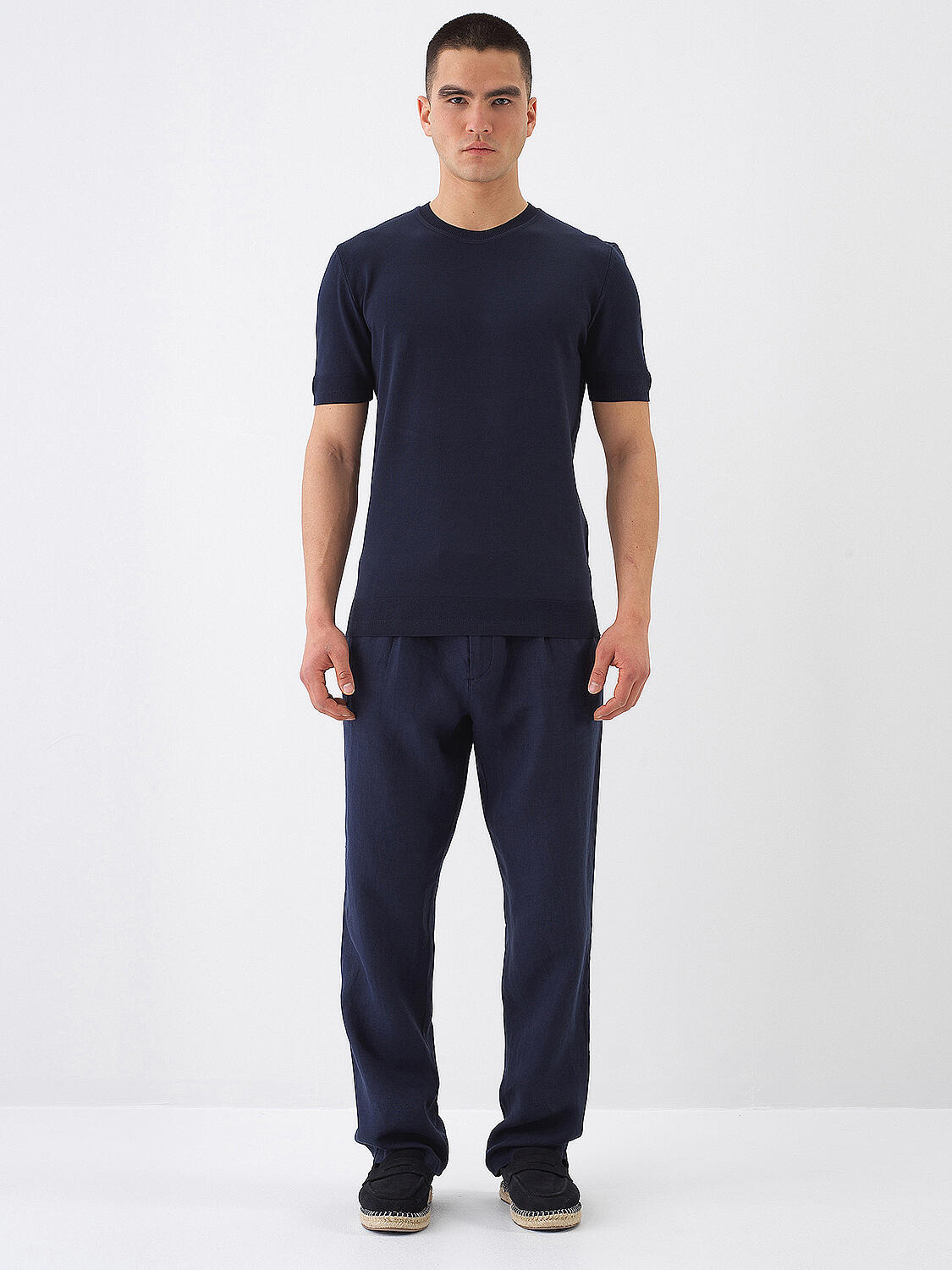 Xint Plain Navy T-Shirt