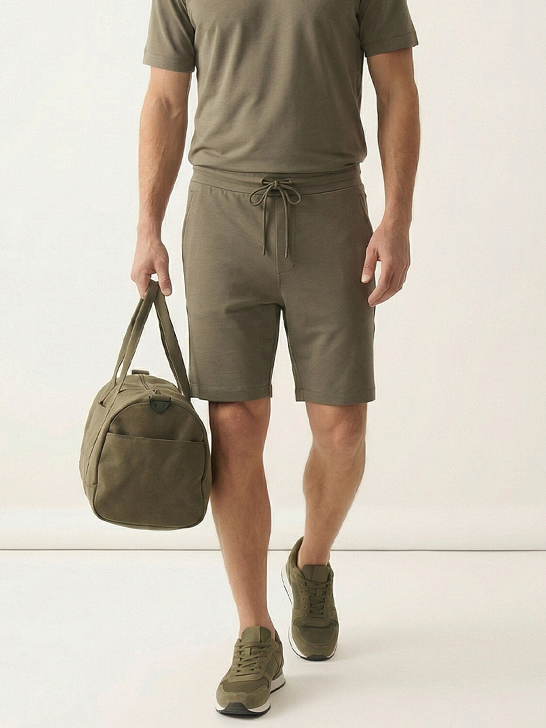 Xint Olive Regular Fit Short