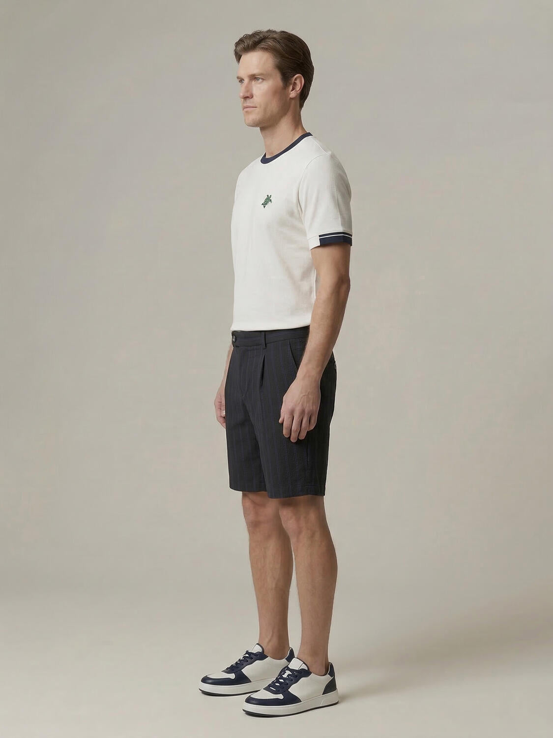 Xint Casual Navy Short