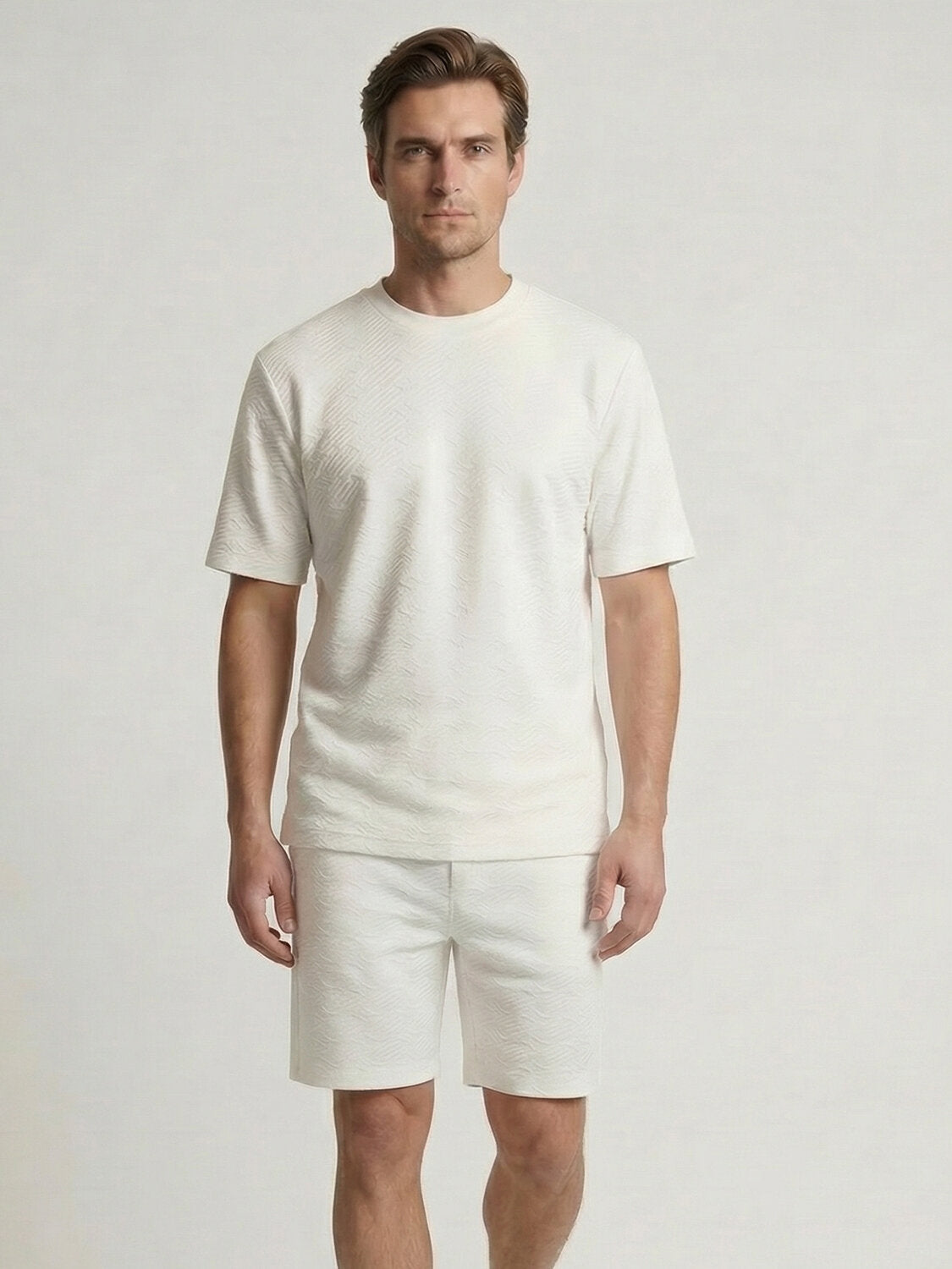 Xint Off White Round Neck T-Shirt