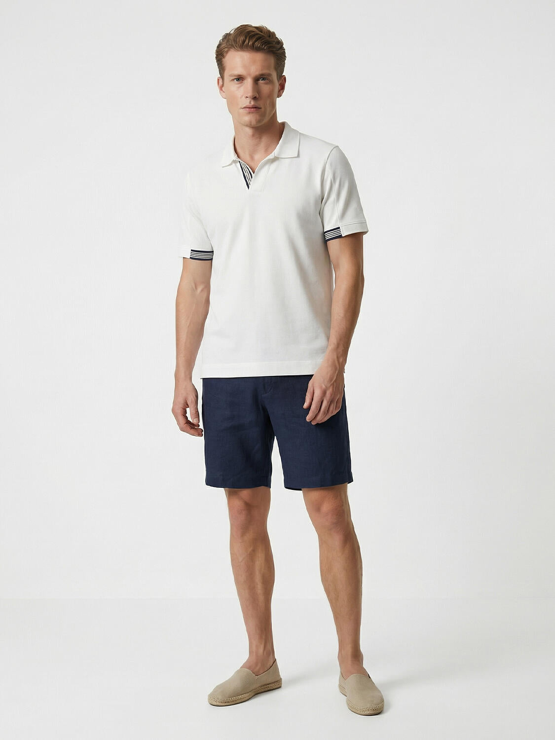 Xint White Polo