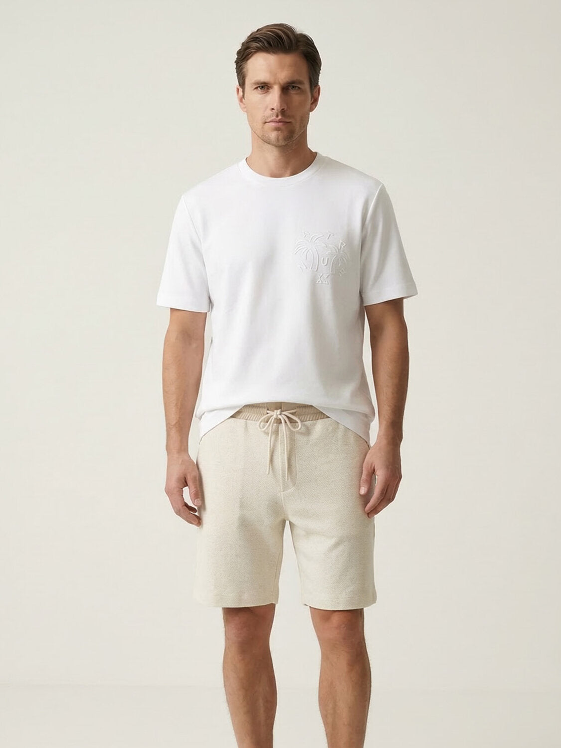 Xint White Regular Fit T-Shirt
