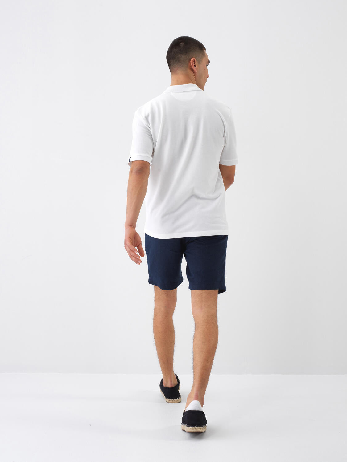 Xint White Regular Fit Cotton Polo