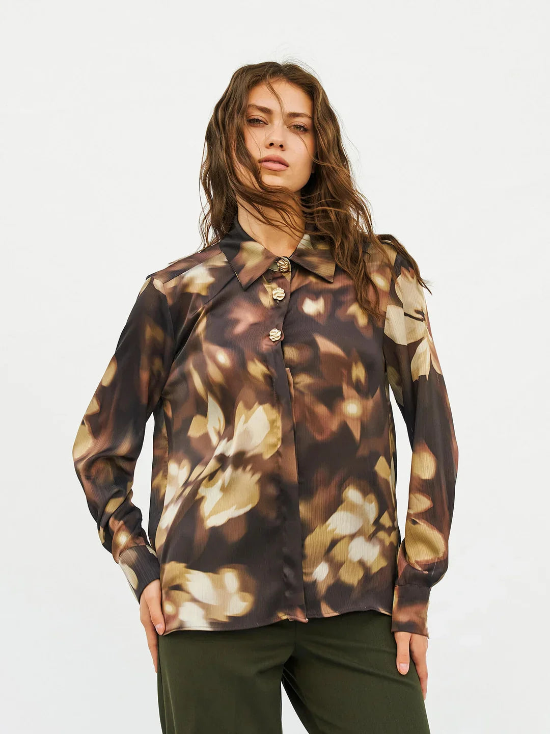 Lefon Hidden Placket Shirt