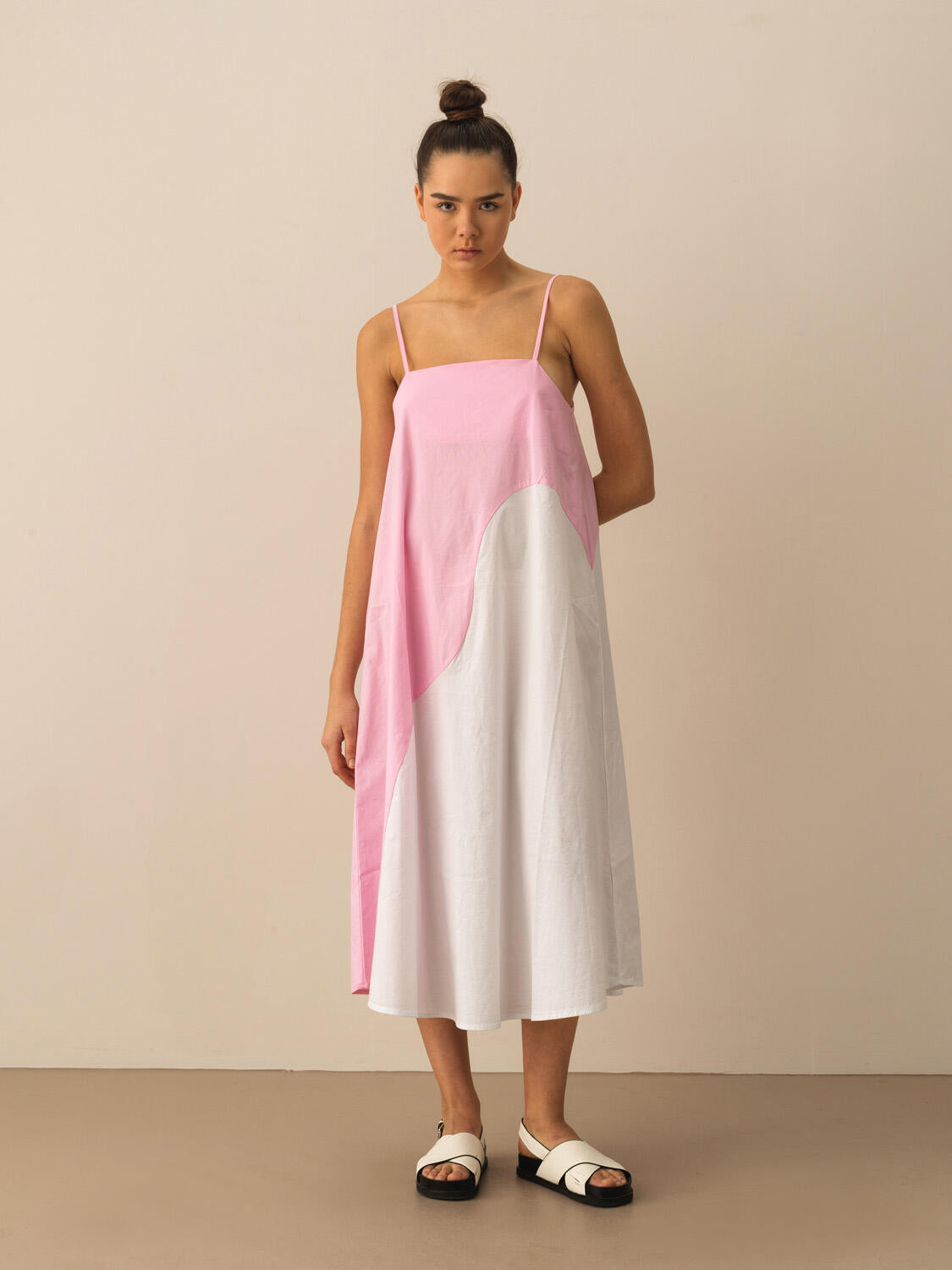 Xint Regular Fit Pink Dress