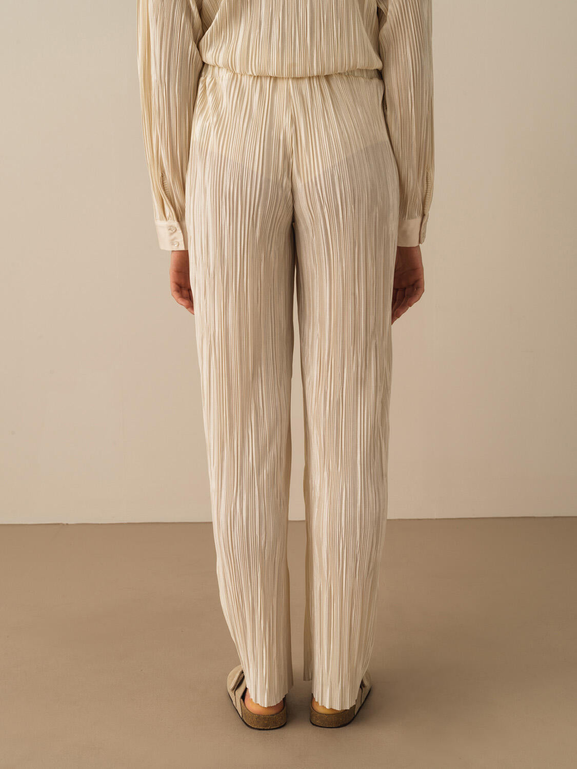 Xint Beige Oversized Pant