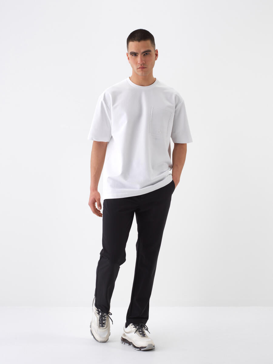 Xint Black Slim Fit Jogger Pant