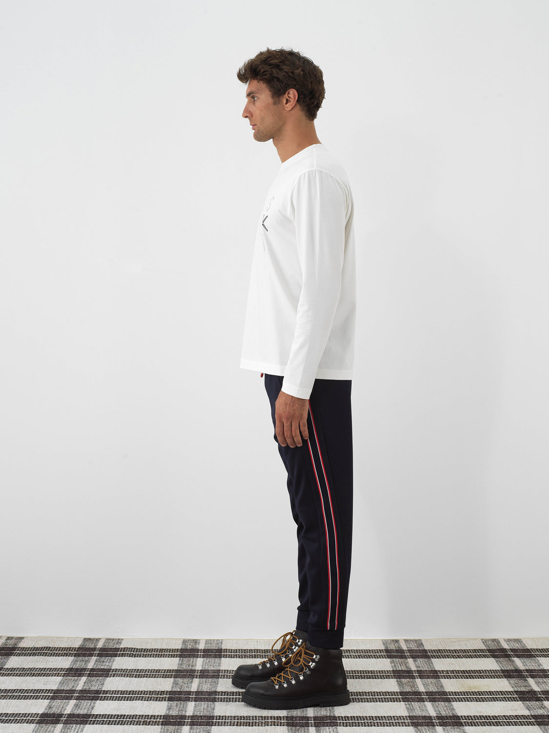 Xint Offwhite Cotton Long Sleeve Regular Fit Pullover