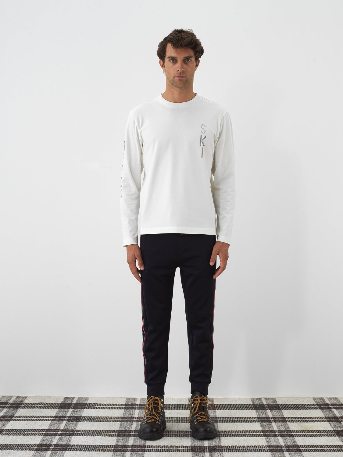 Xint Offwhite Cotton Long Sleeve Regular Fit Pullover