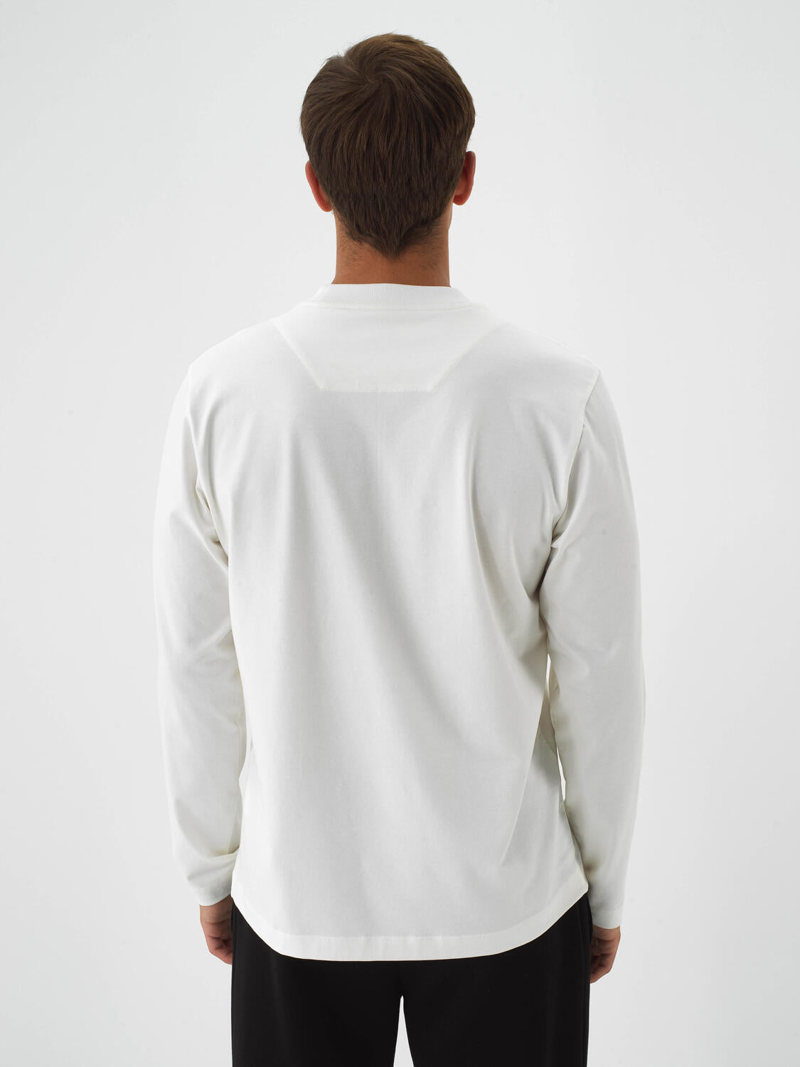 Xint Regular Fit Long Sleeve Offwhite Pullover