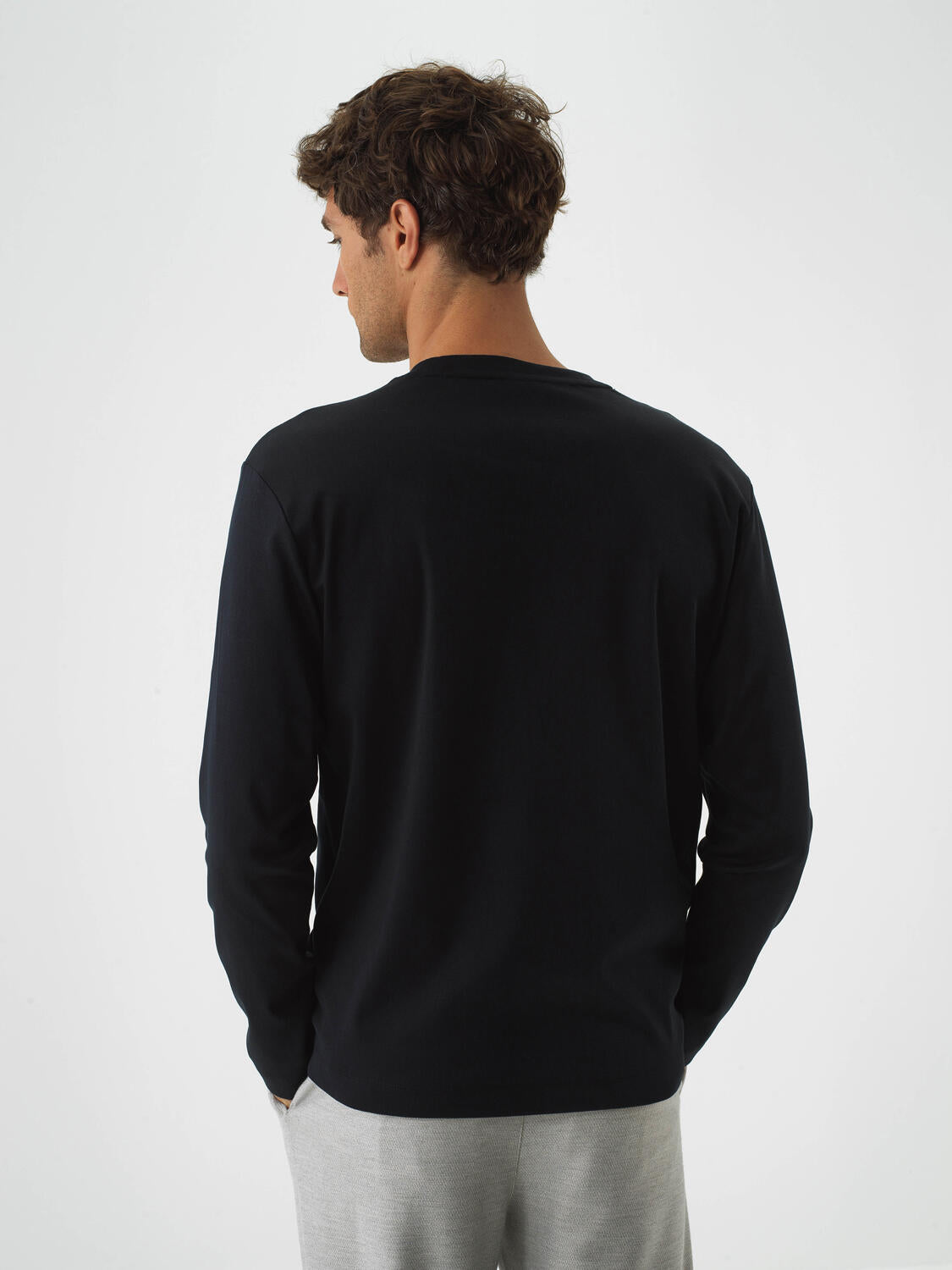 Xint Black Textured Regular Fit T-Shirt