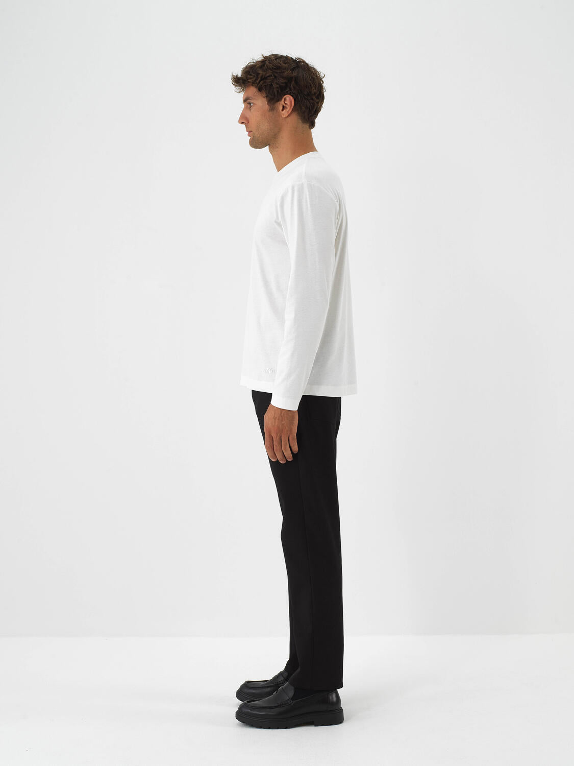 Xint Off.White Textured Regular Fit T-Shirt