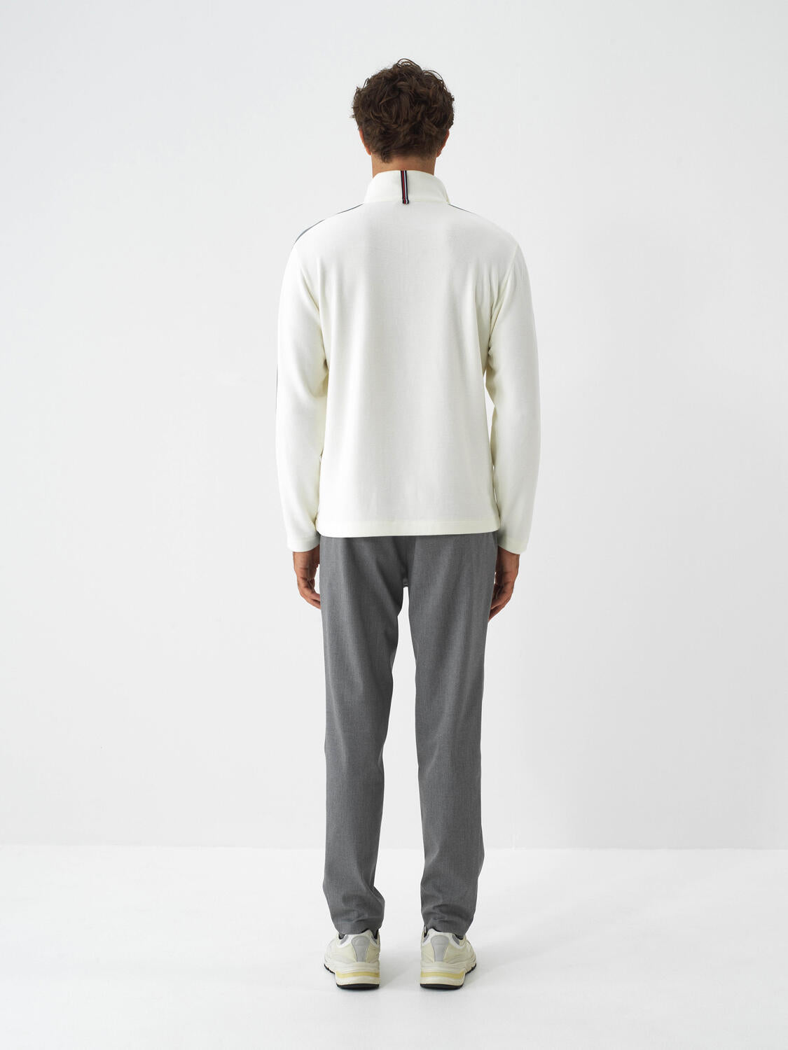 Xint Slim Fit Plain Grey Pant