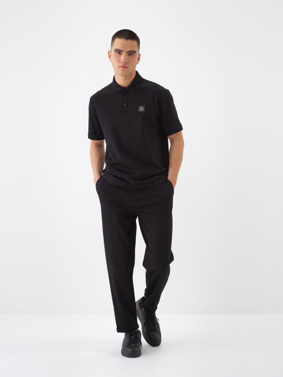 Xint Black Regular Fit Jogger Pant