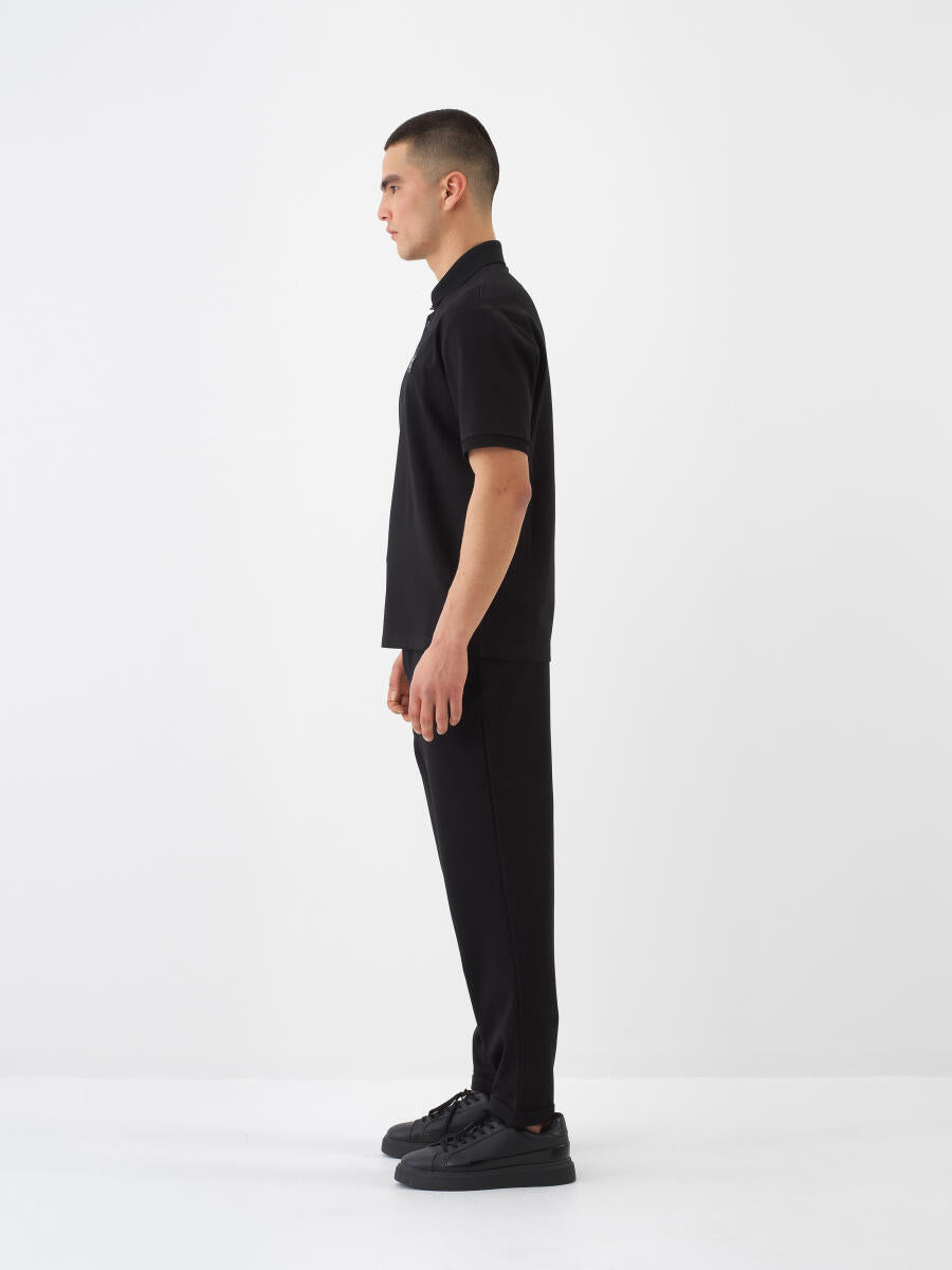 Xint Black Regular Fit Jogger Pant