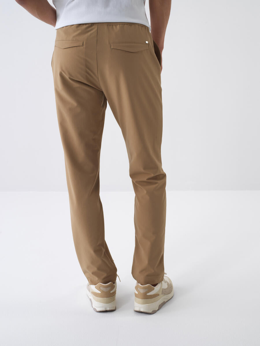 Xint Beige Slim Fit Jogger Pant