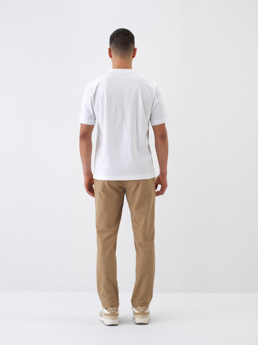 Xint Beige Slim Fit Jogger Pant