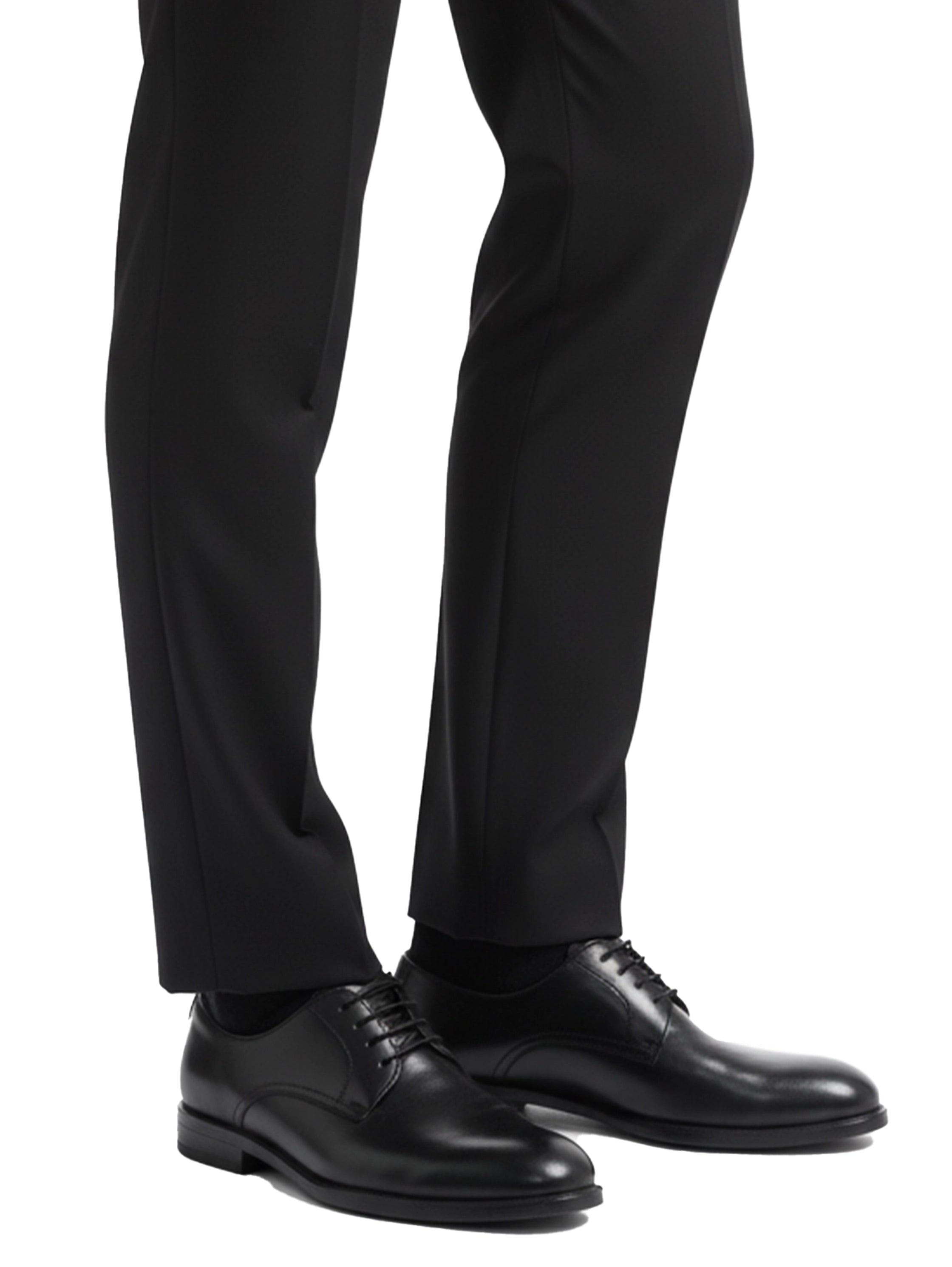 Black Classic Oxford Style Shoes