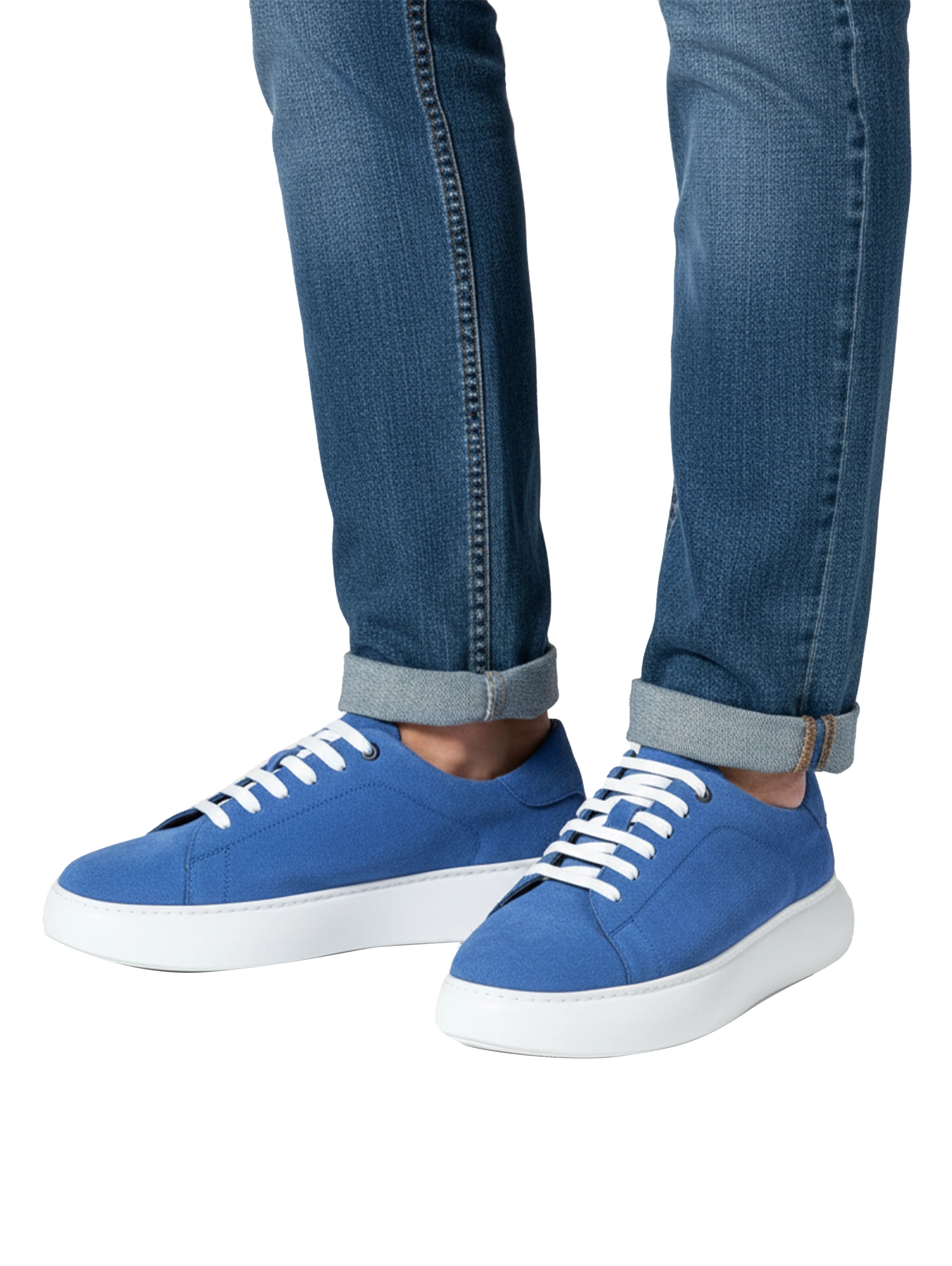 Casual Gitane Velvet Shoes With White Insole