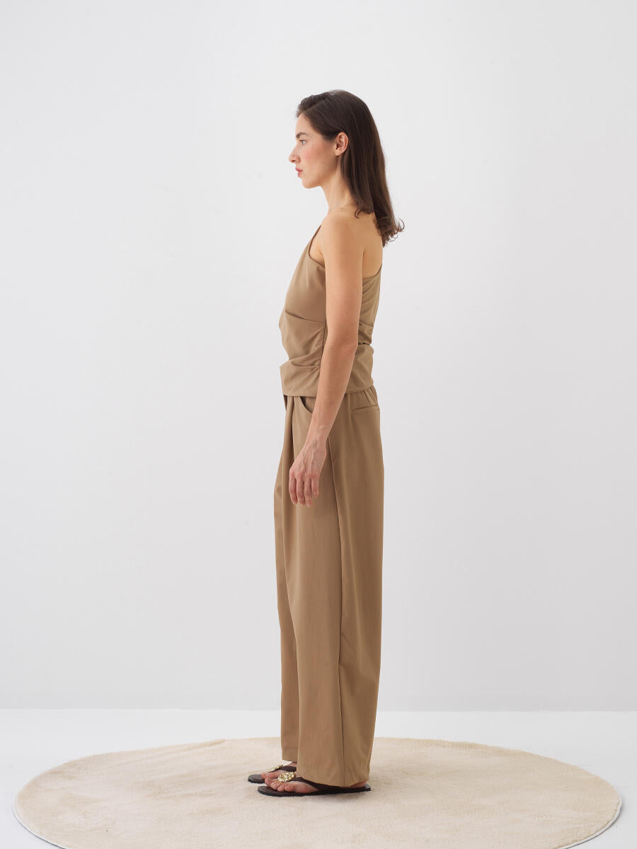 Xint Camel Regular Fit Top