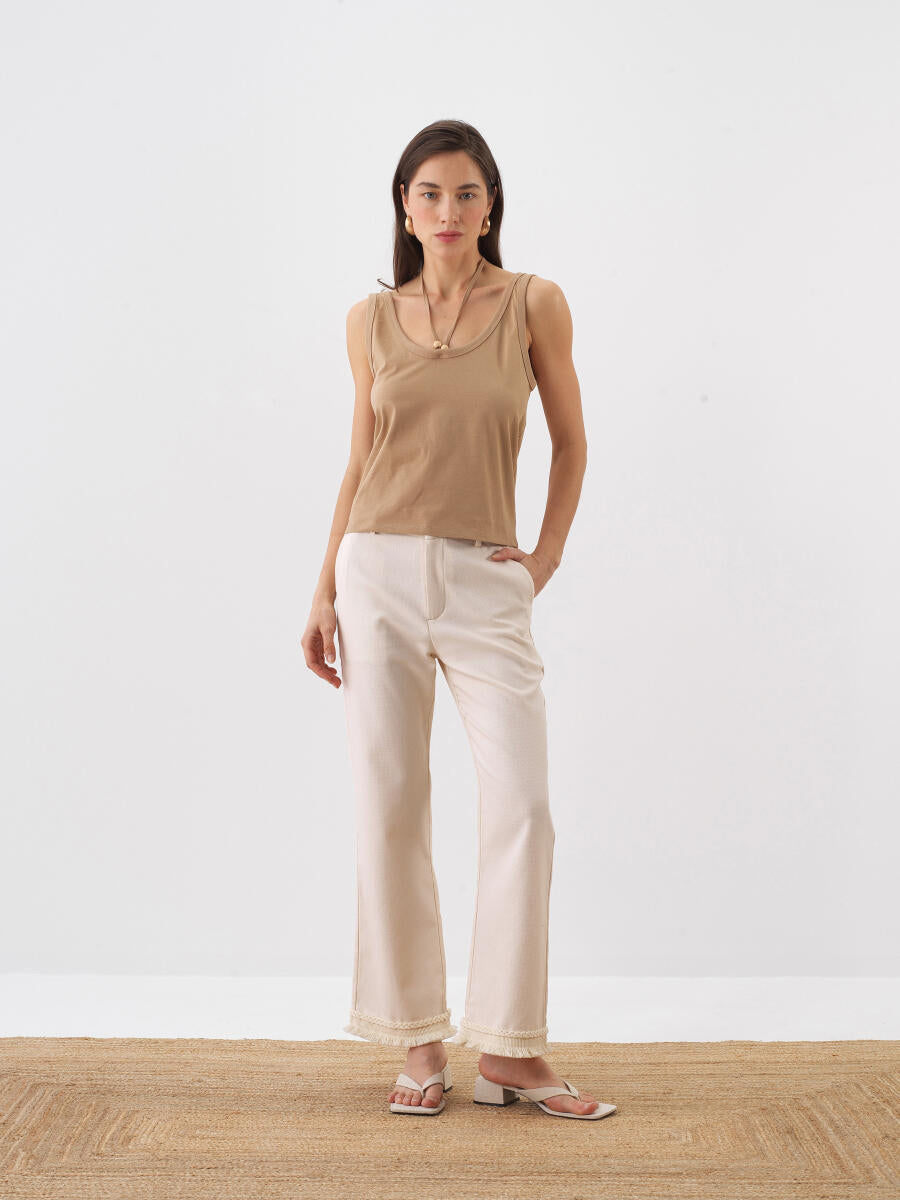 Xint Camel Regular Fit Top