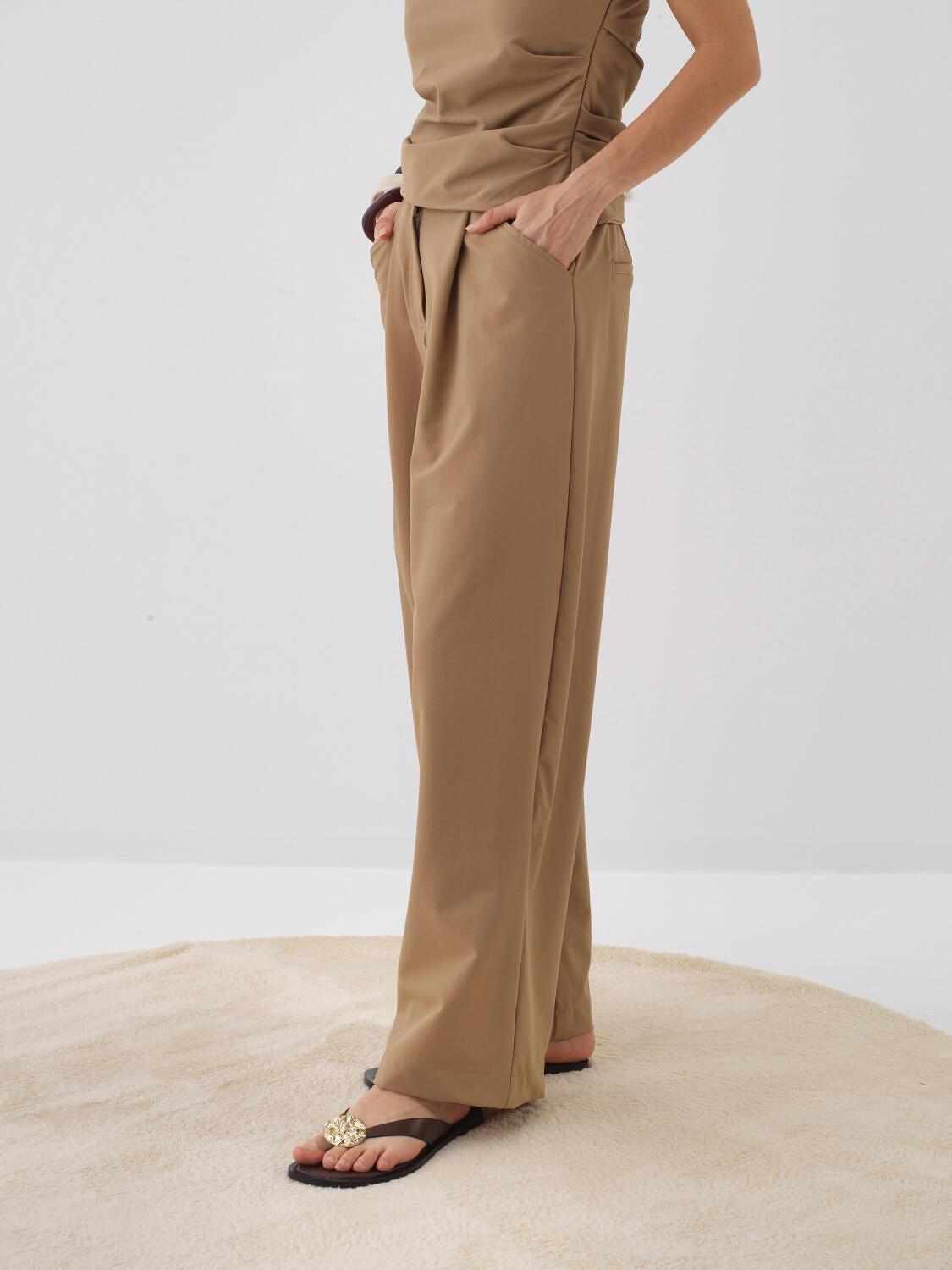 Xint Camel Oversize Pant