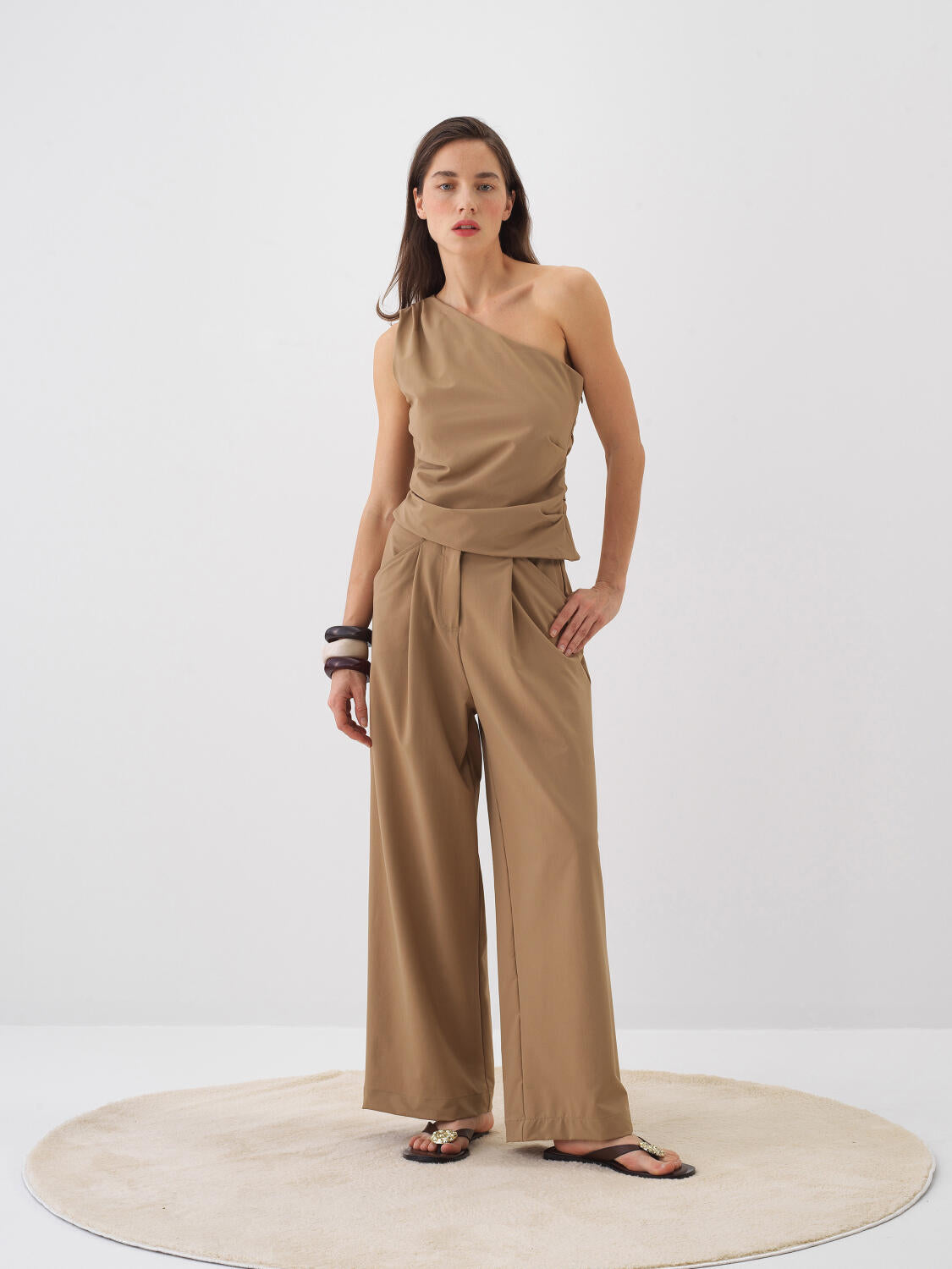 Xint Camel Oversize Pant