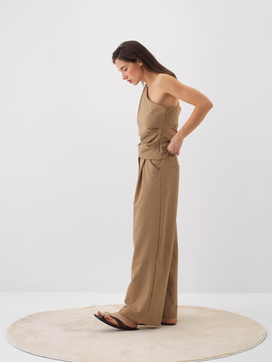 Xint Camel Oversize Pant