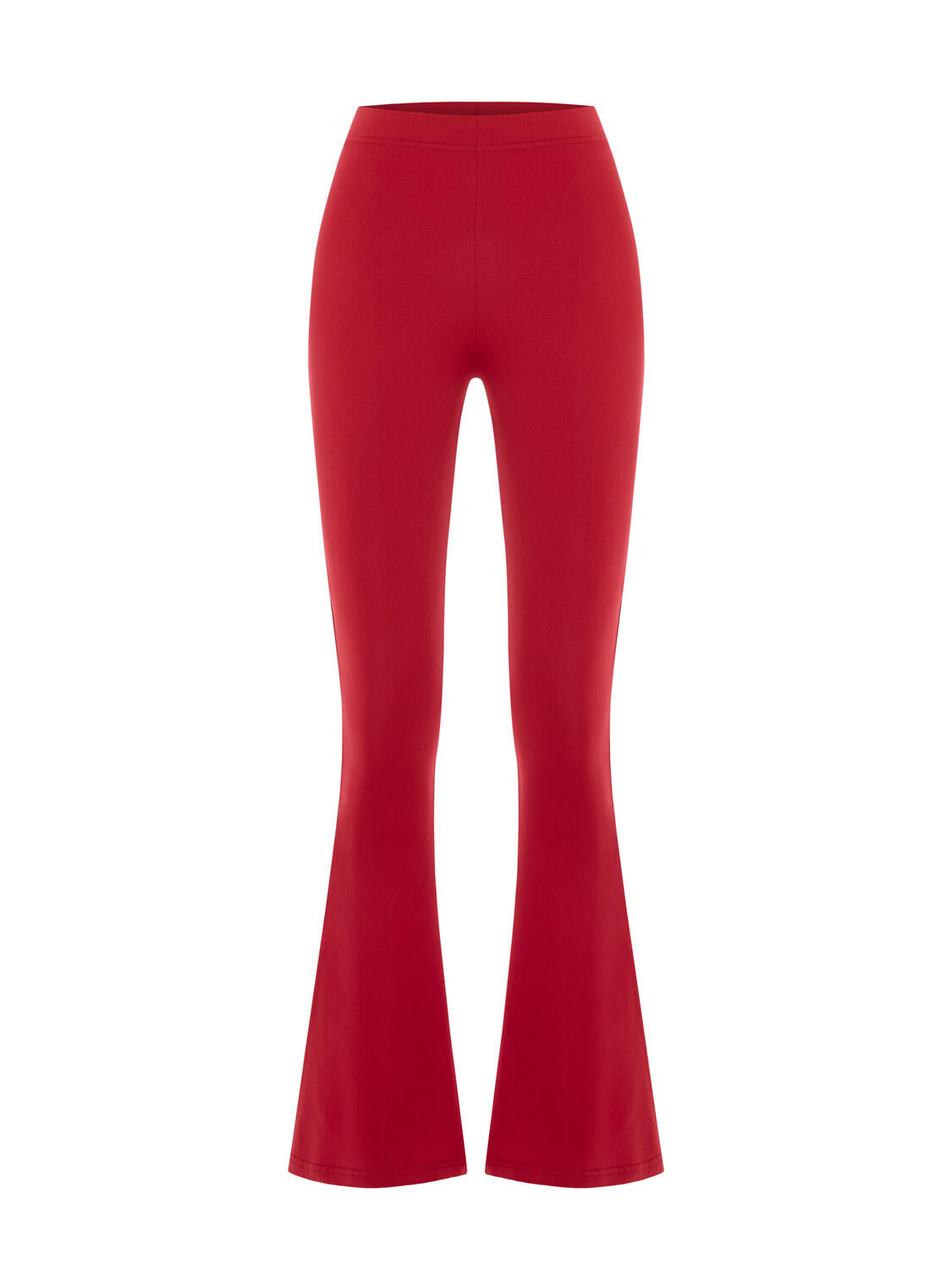 Xint Red Flexible Textured Regular Fit Pant