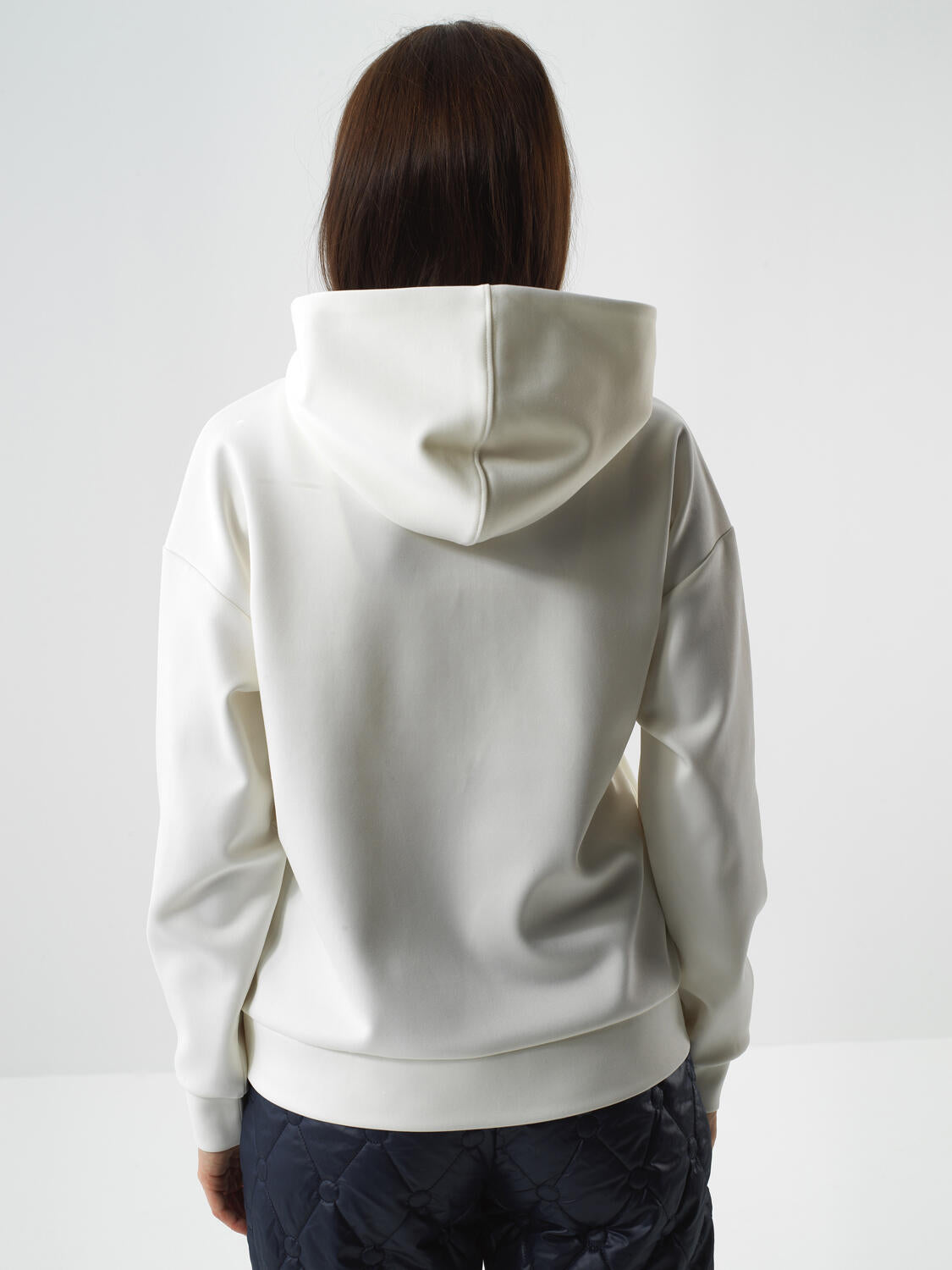 Xint Offwhite Flexible Textured Oversize Jacket