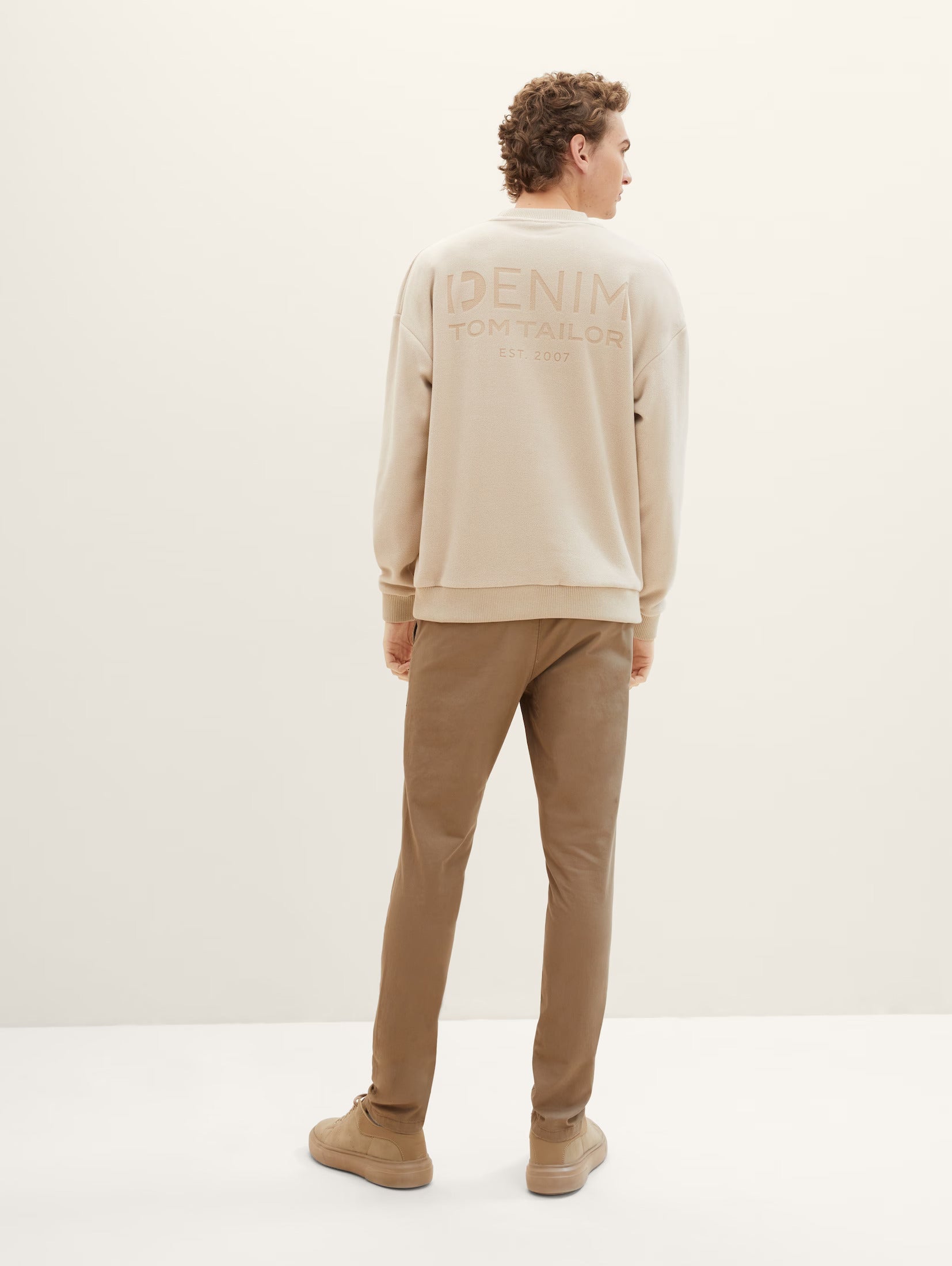 Tom Tailor Camel Chino With A Belt