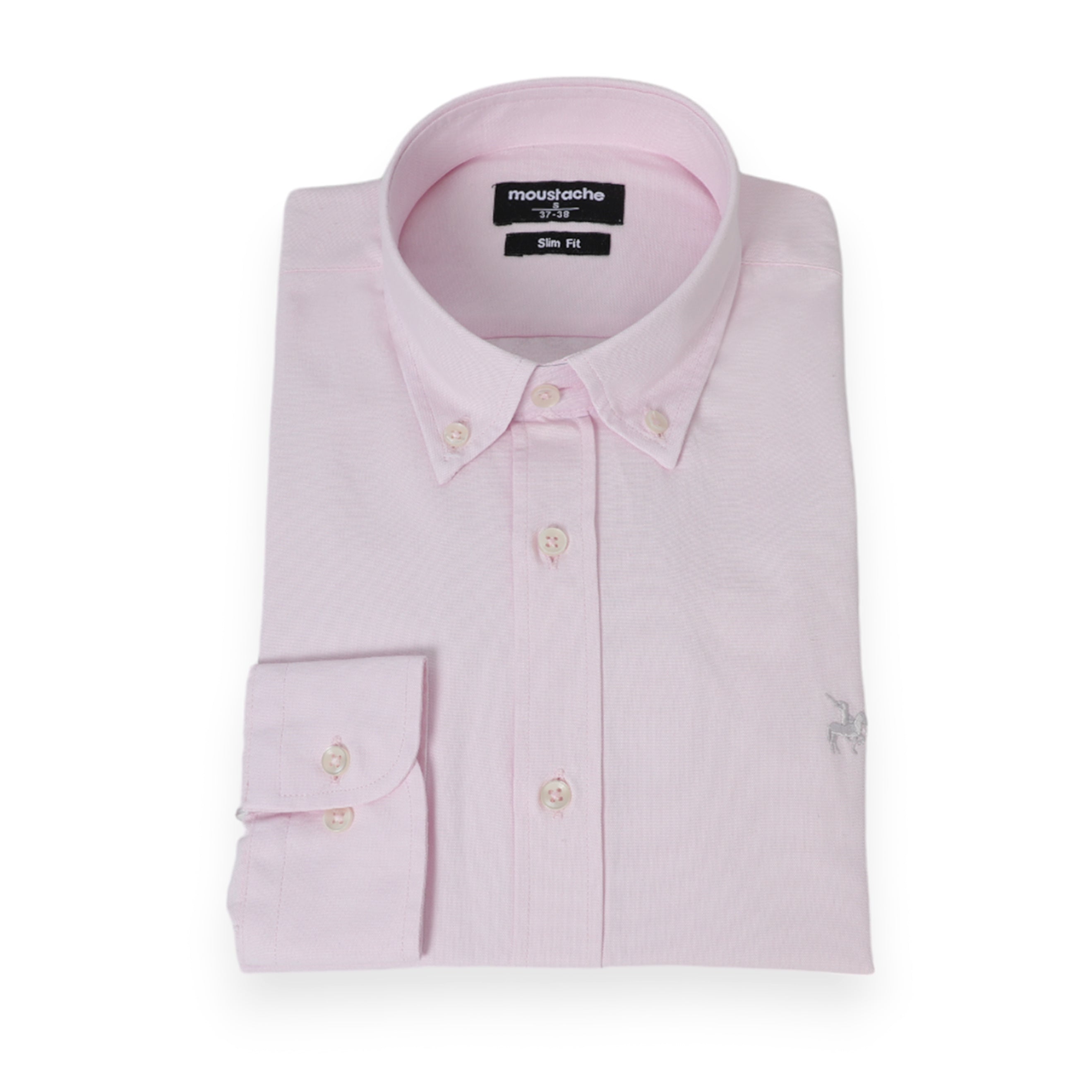 Men pink Shirt Slim Fit
