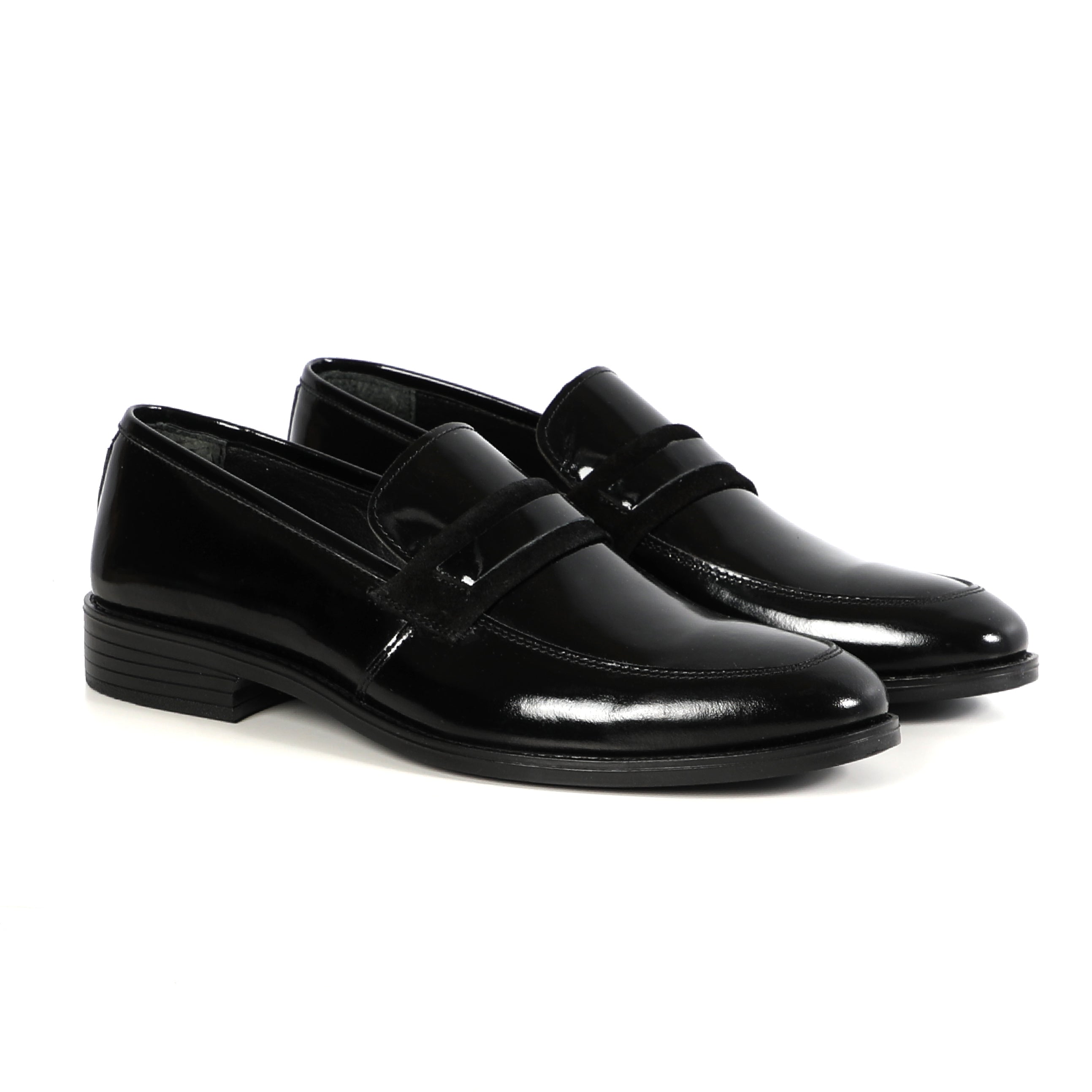 Black Classic Glossy Shoes