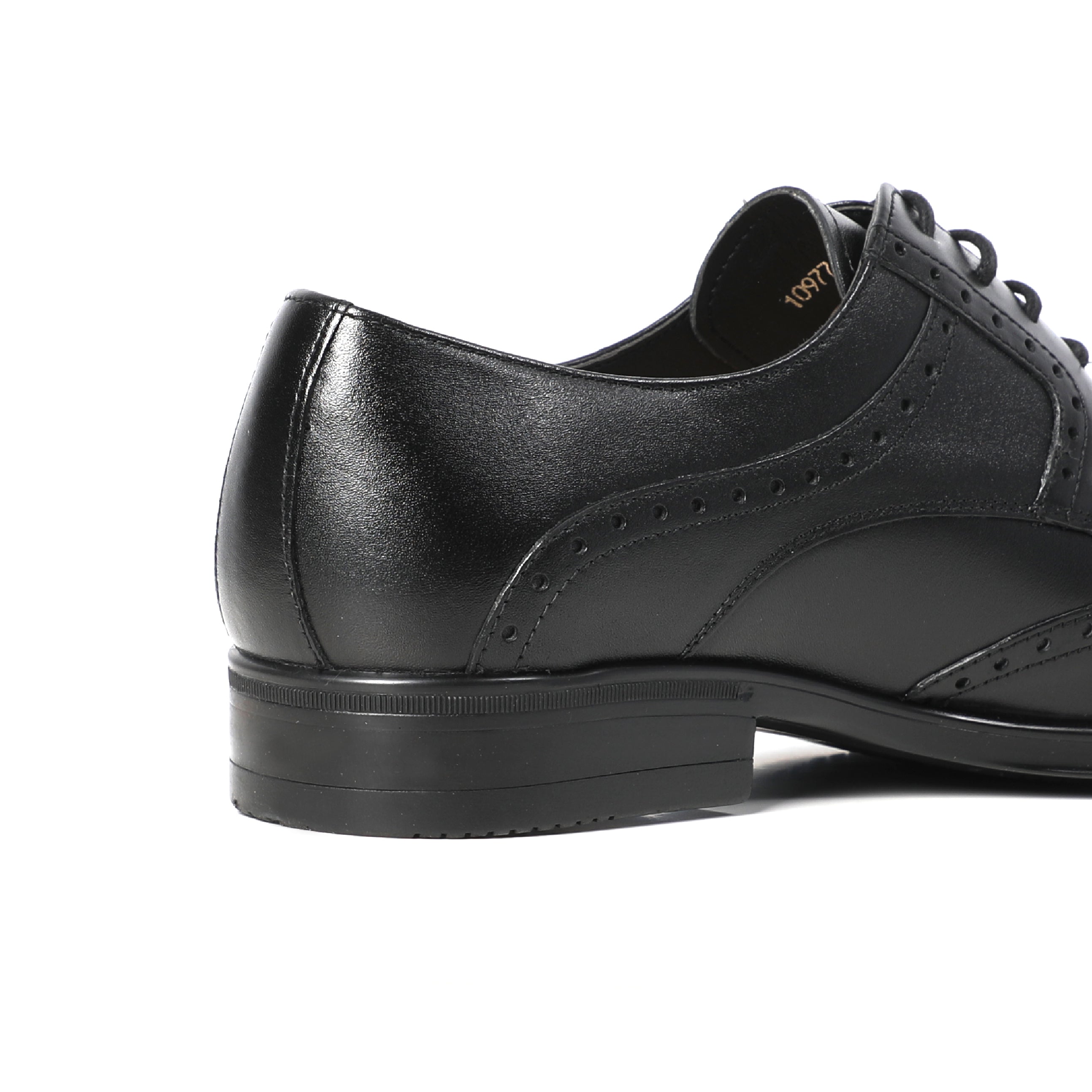 Men Handcrafted Black Classic Shoes