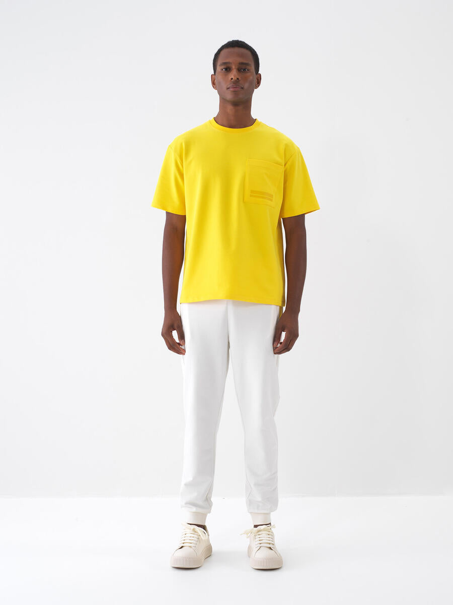 Xint Yellow Side Pocket T-shirt