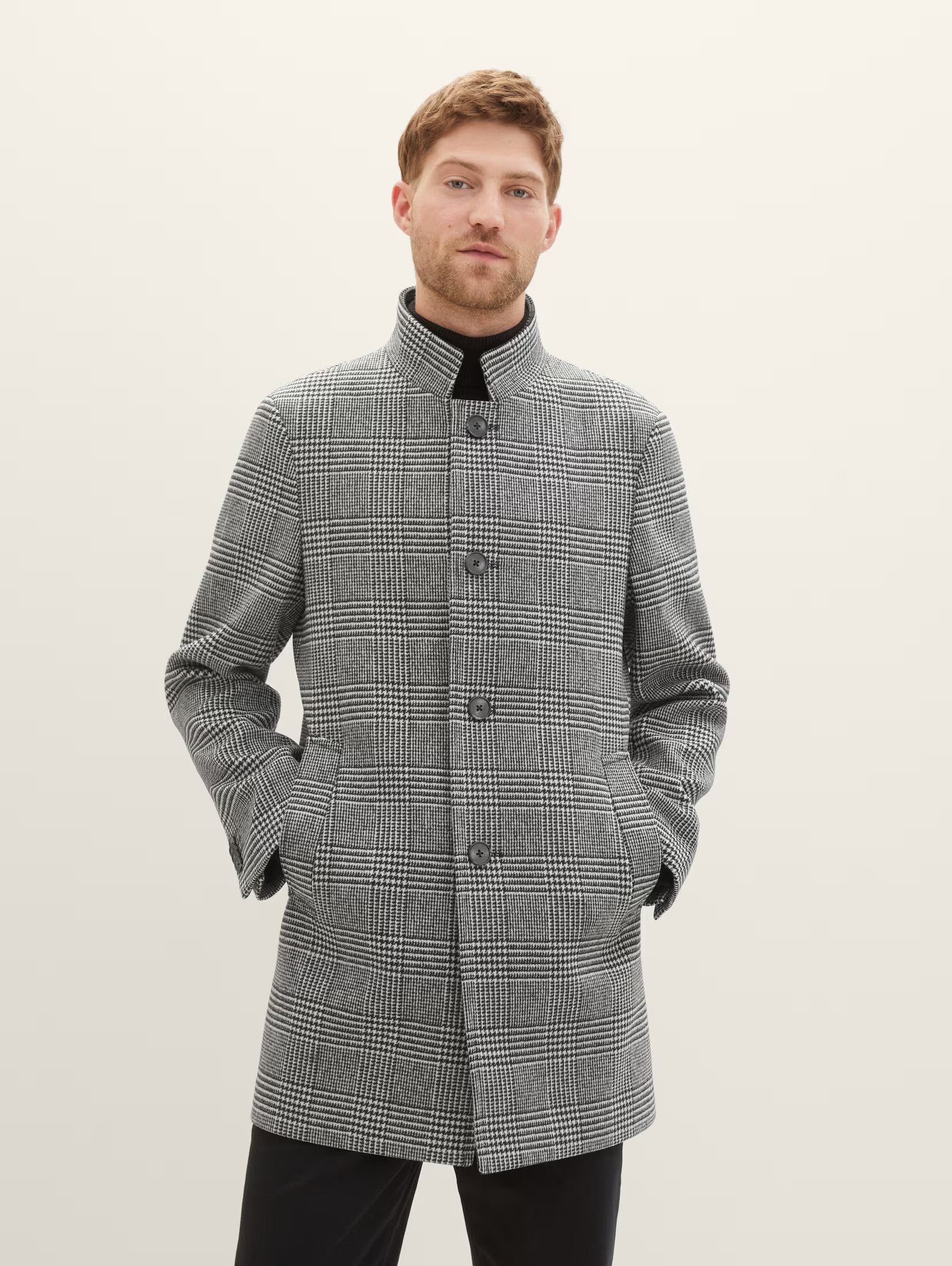 Tom Tailor Grey Wool Coat