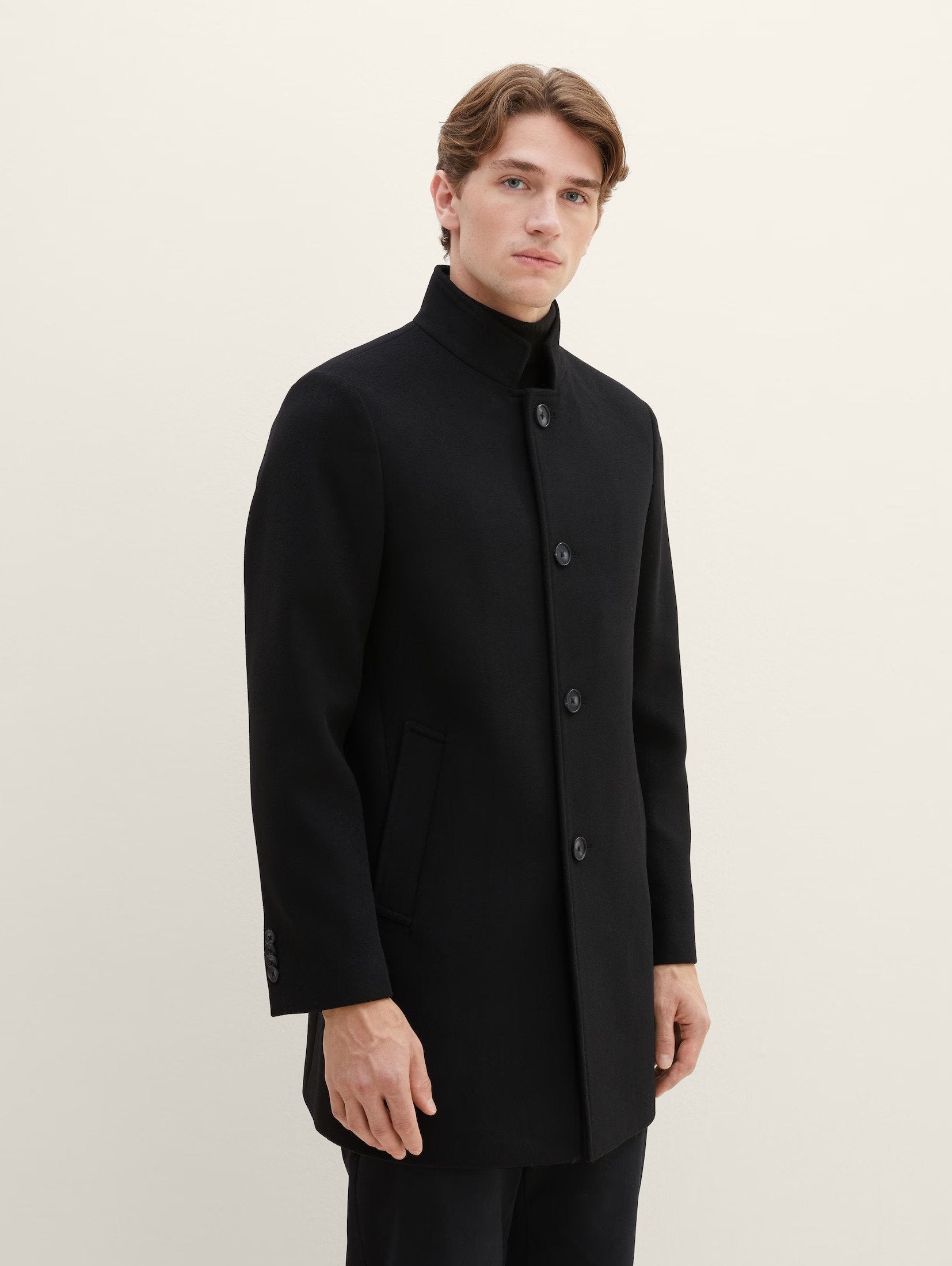 Tom Tailor Classy Occasional Black Coat