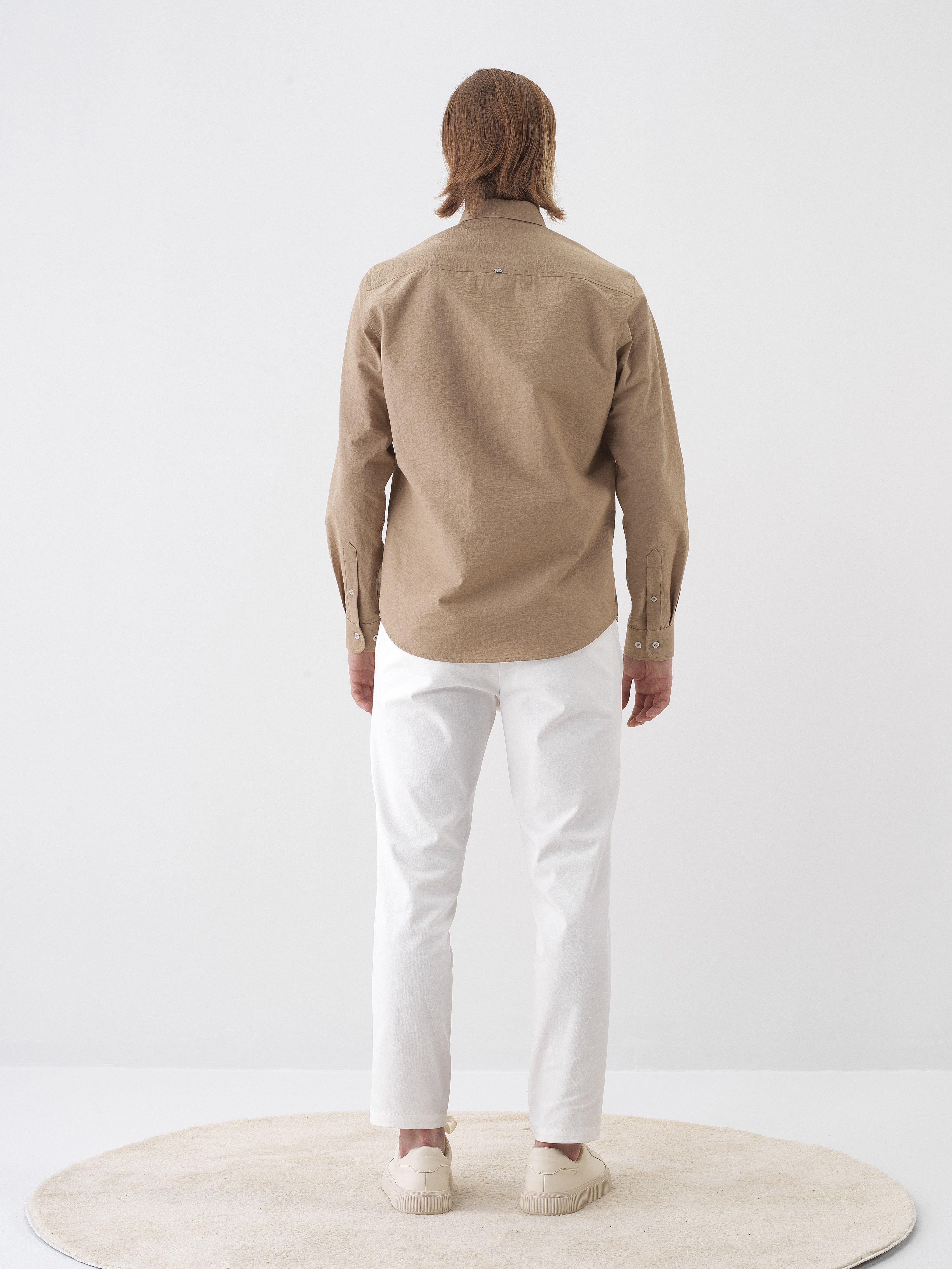 Xint Off White Pant With Zippered Closable Side Pockets