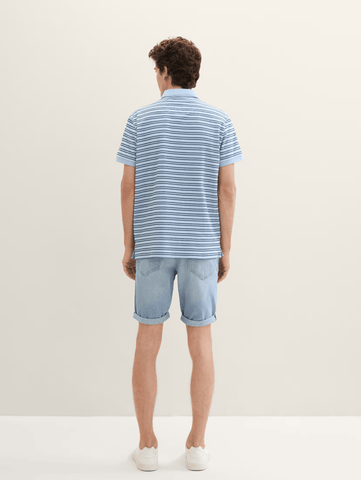 Tom Tailor Light Stone Blue Denim Short