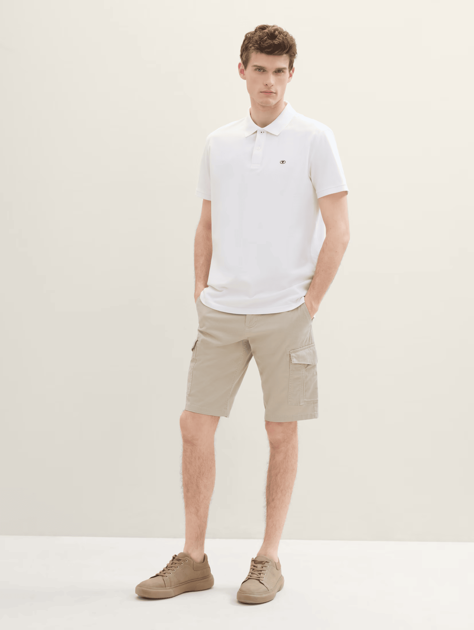 Tom Tailor Regular Cargo Beige Short