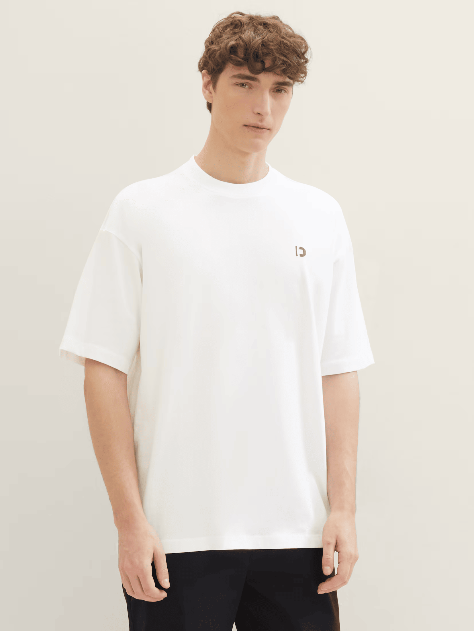 Tom Tailor Oversized White T-shirt