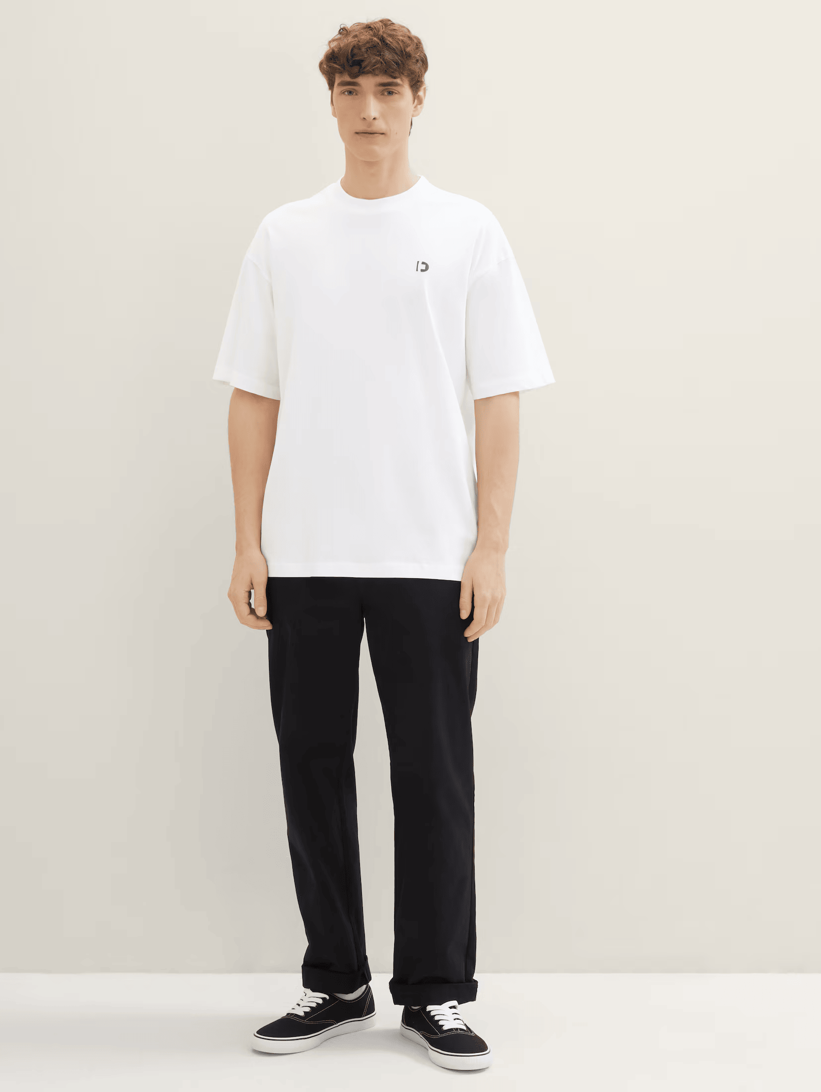 Tom Tailor Oversized White T-shirt